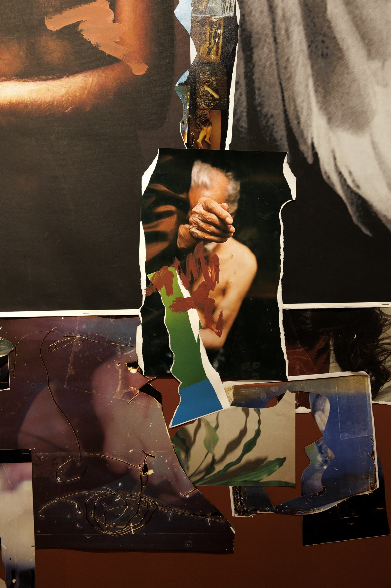 Installation view of Sohrab son of Rostam a joint exhibition of works by Fereydoun Ave, Alborz Kazemi & Faaker.