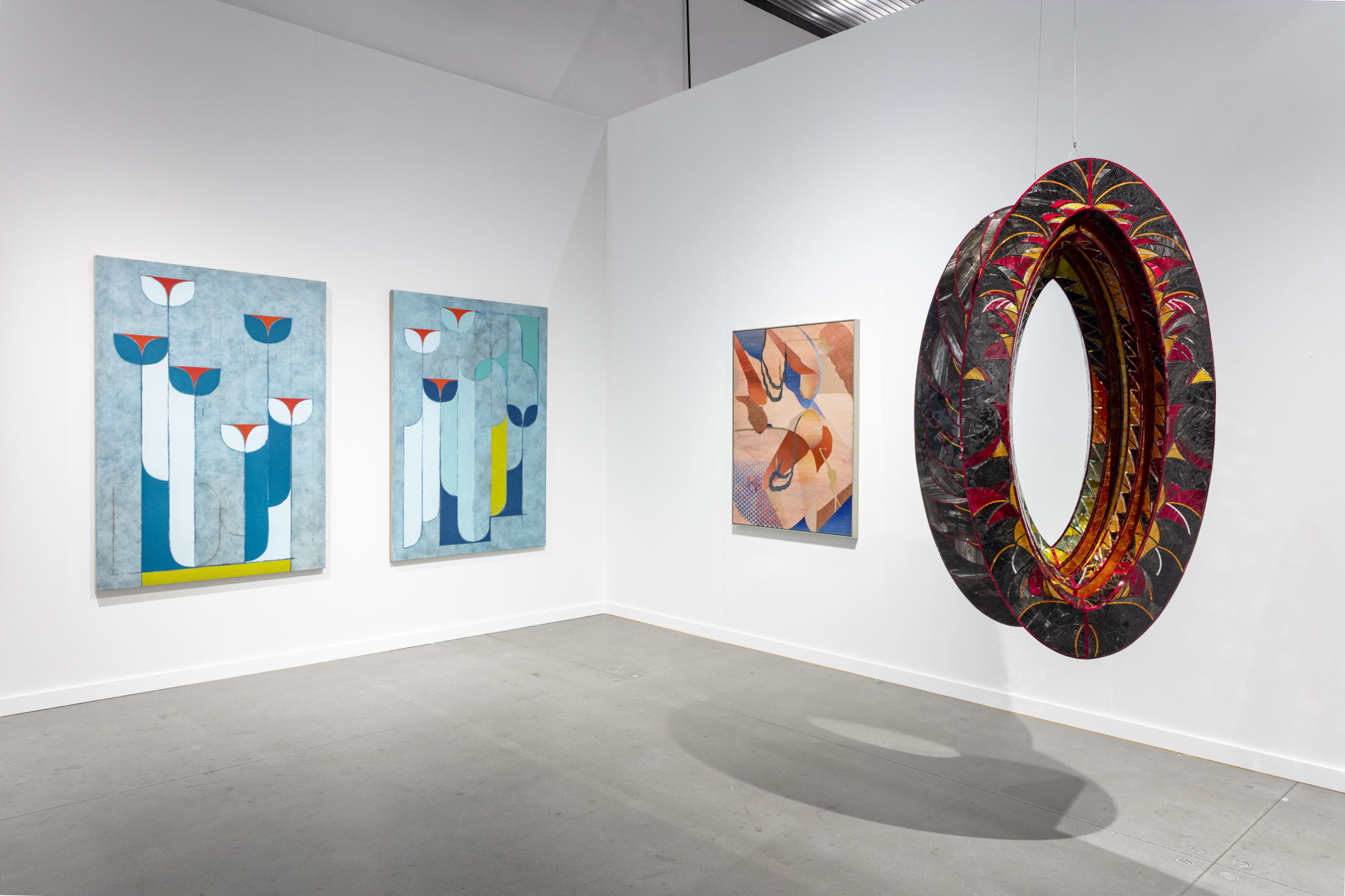 Installation View of Dastan's Booth at Frieze New York 2025.