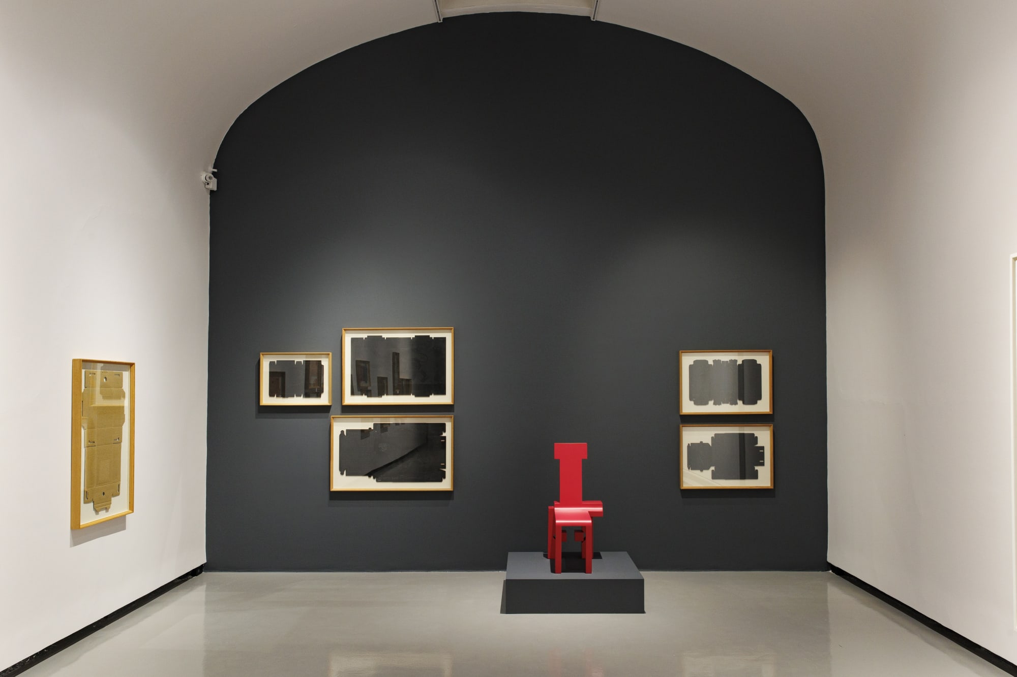 Installation View of Qaaf a solo presentation of works by Reza Lavassani.