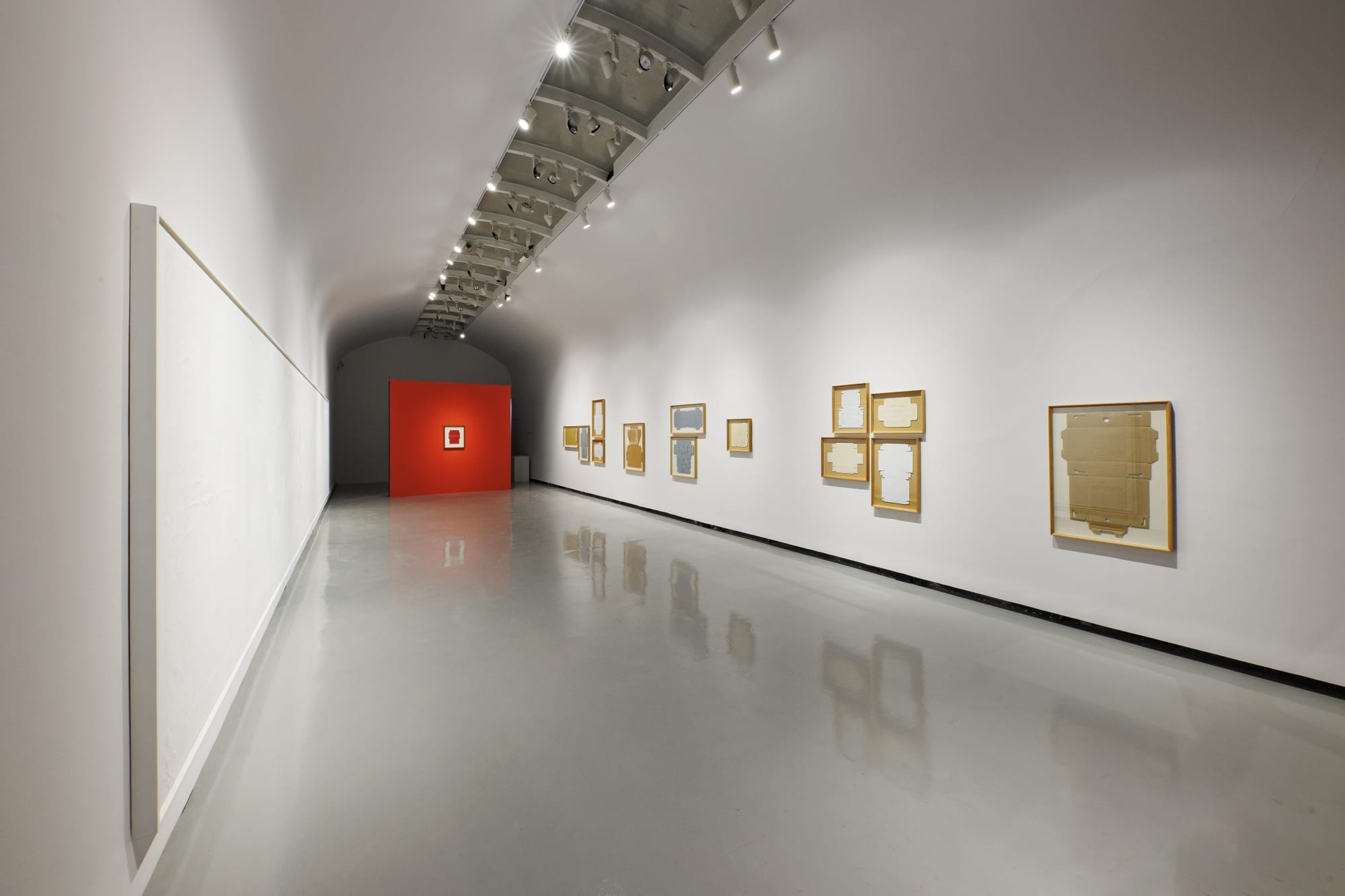 Installation View of Qaaf a solo presentation of works by Reza Lavassani.