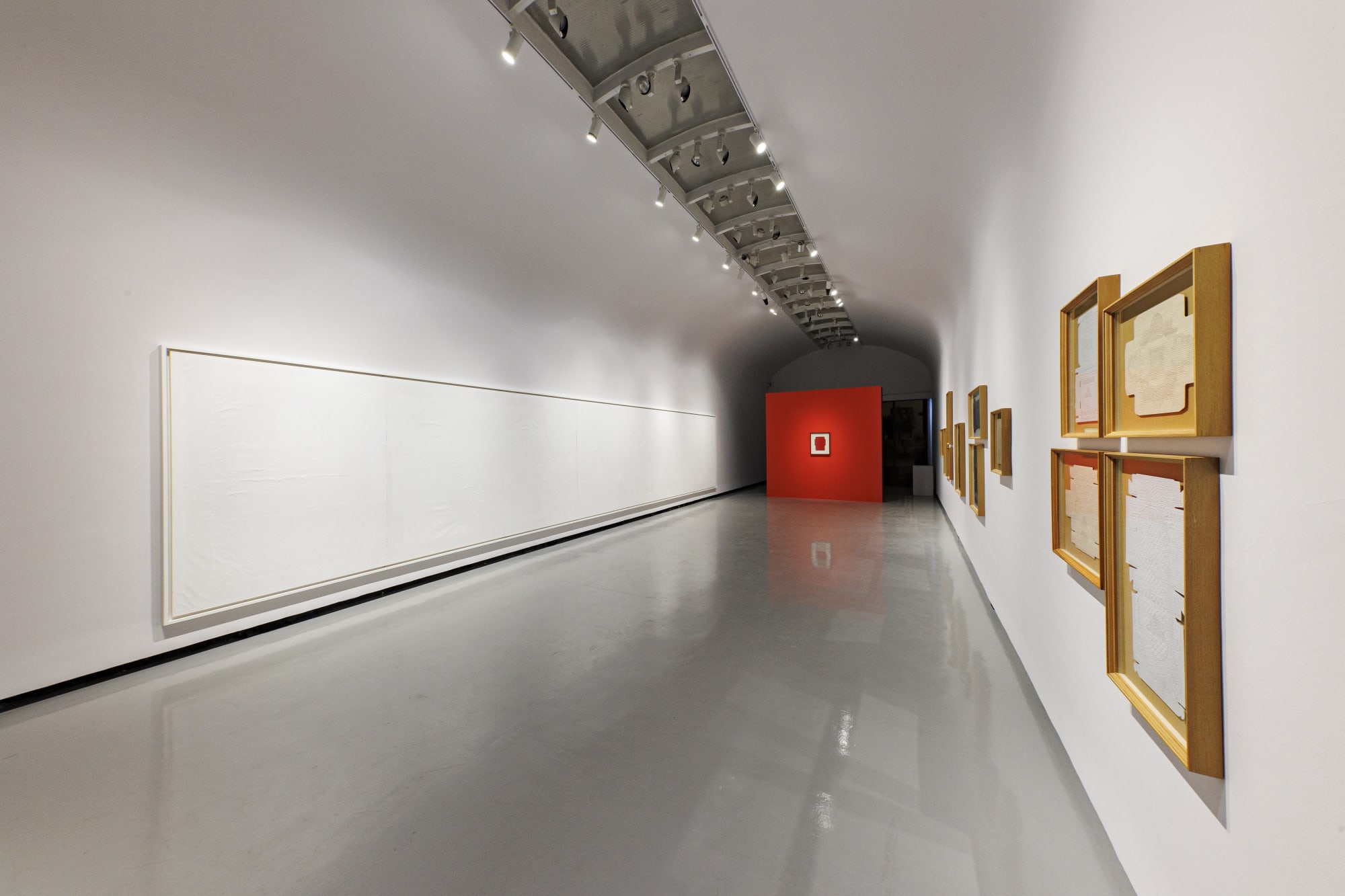 Installation View of Qaaf a solo presentation of works by Reza Lavassani.