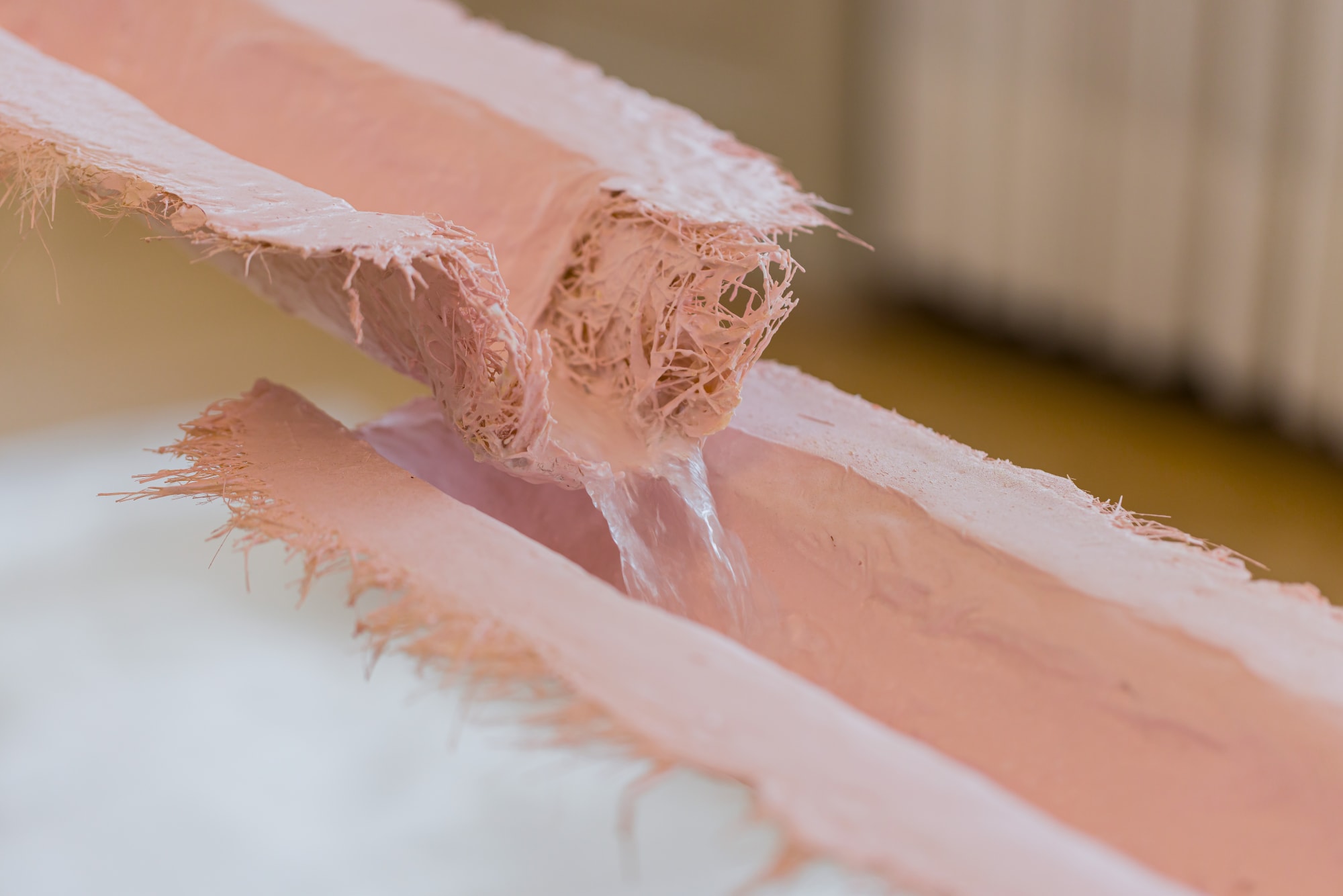 Installation View of Shahryar Neshat works in collaboration with Sylvia Kouvali at Art Basel 2025 in Basel.