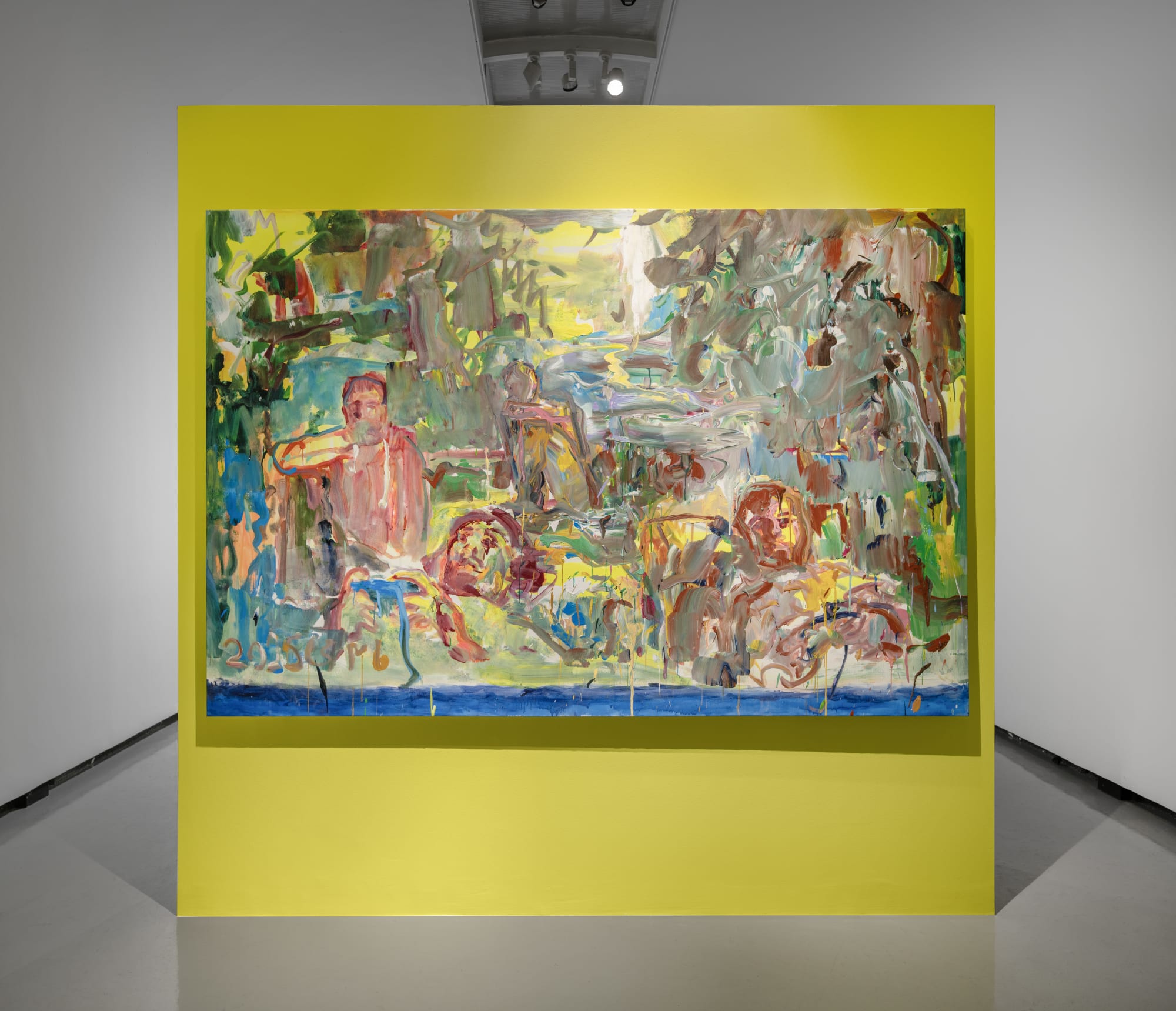 Installation View of Game Room a solo presentation of works by Ghasemi Brothers.