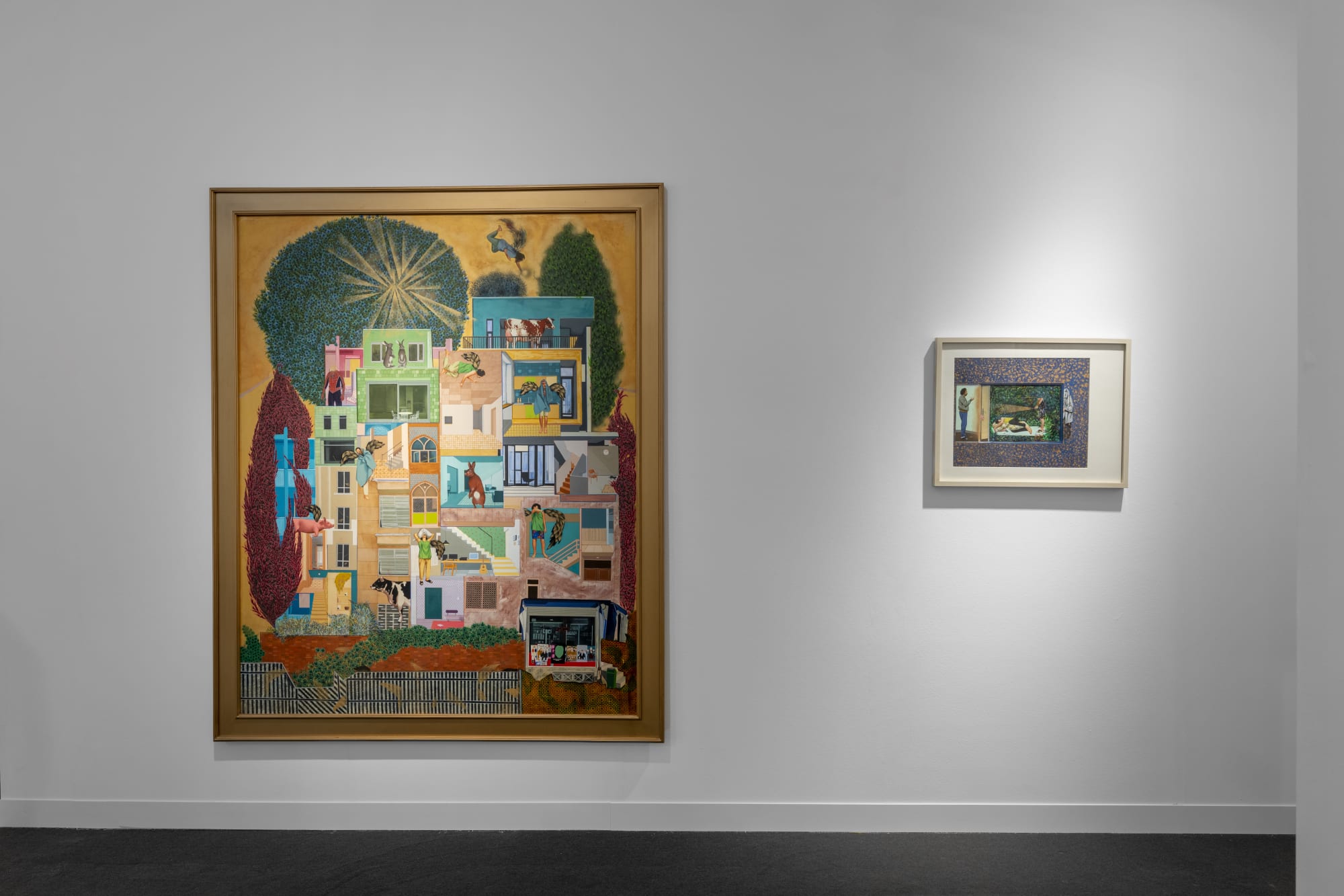 Installation View of Dastan's Booth at Frieze London 2025.