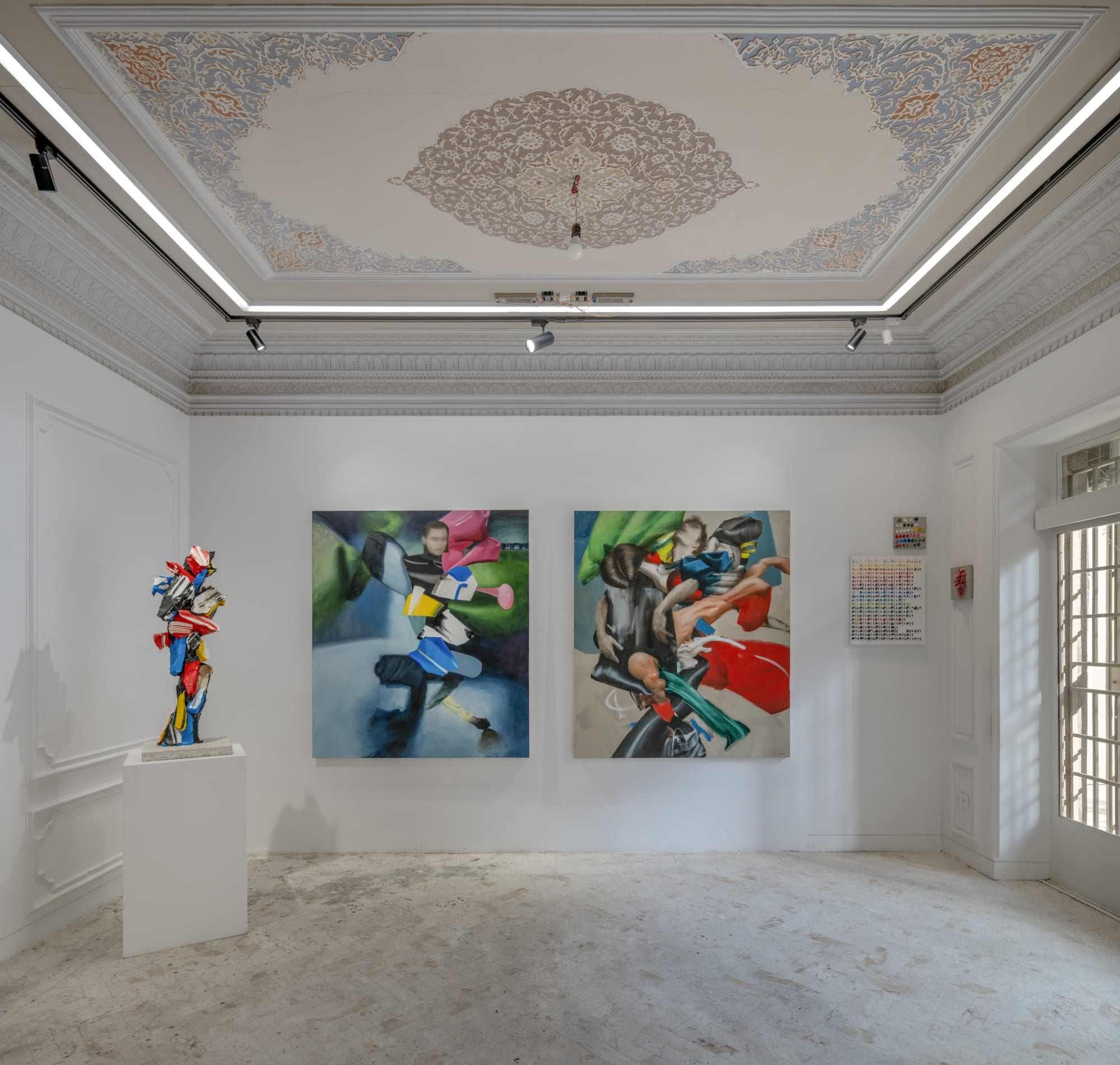 Installation View of "Open Studio" a solo presentation of works by Salman Khoshroo.