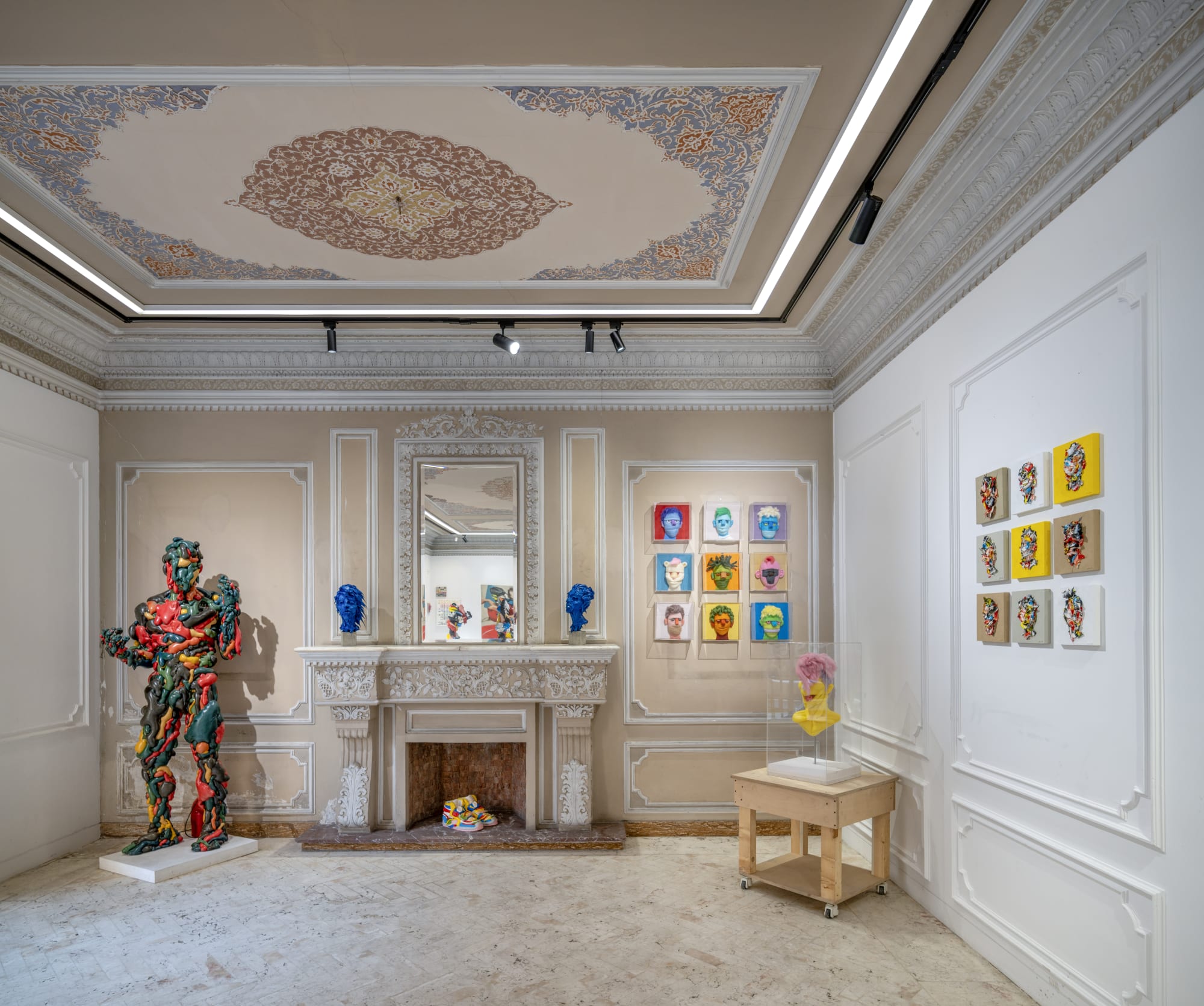 Installation View of "Open Studio" a solo presentation of works by Salman Khoshroo.