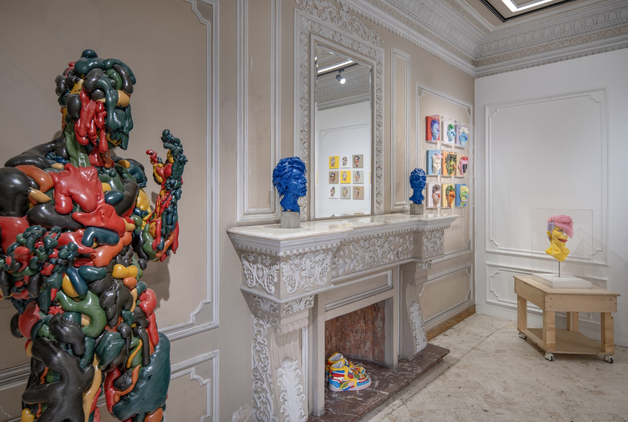 Installation View of "Open Studio" a solo presentation of works by Salman Khoshroo.