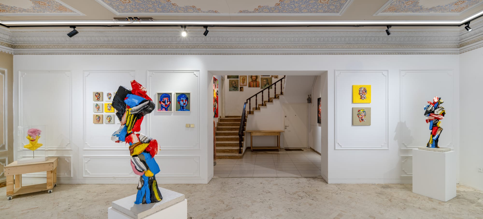 Installation View of "Open Studio" a solo presentation of works by Salman Khoshroo.