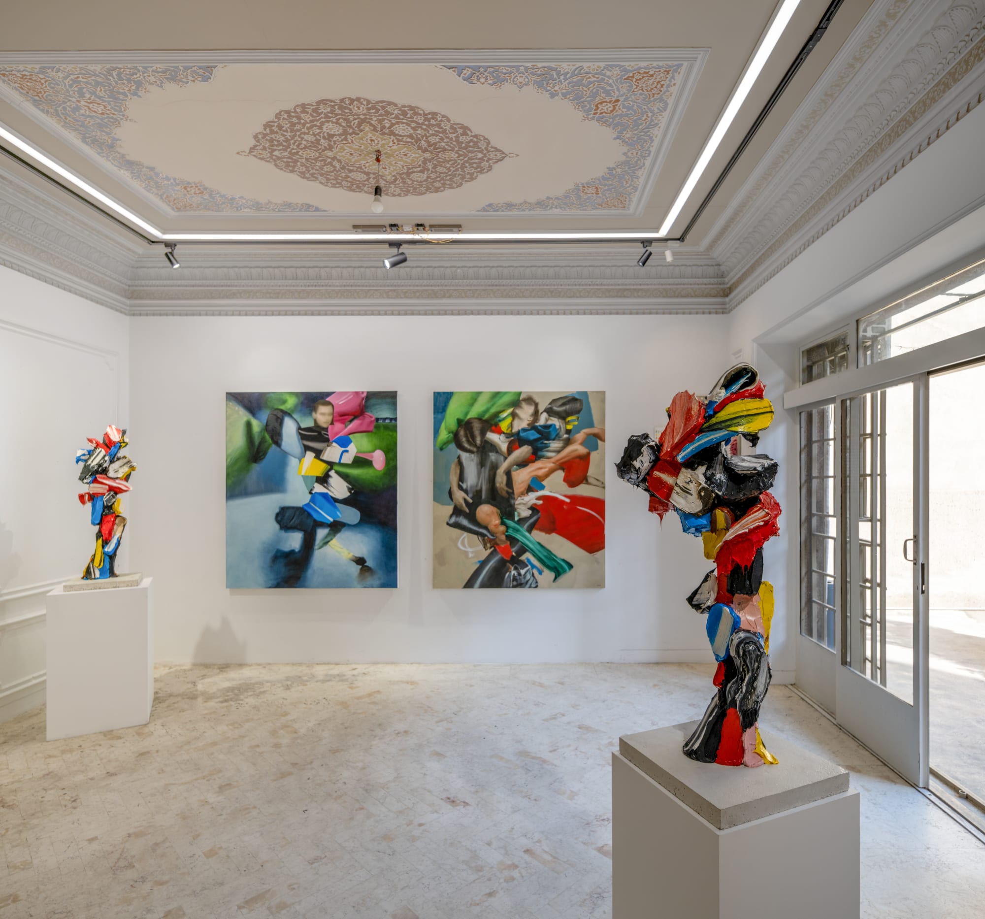 Installation View of "Open Studio" a solo presentation of works by Salman Khoshroo.