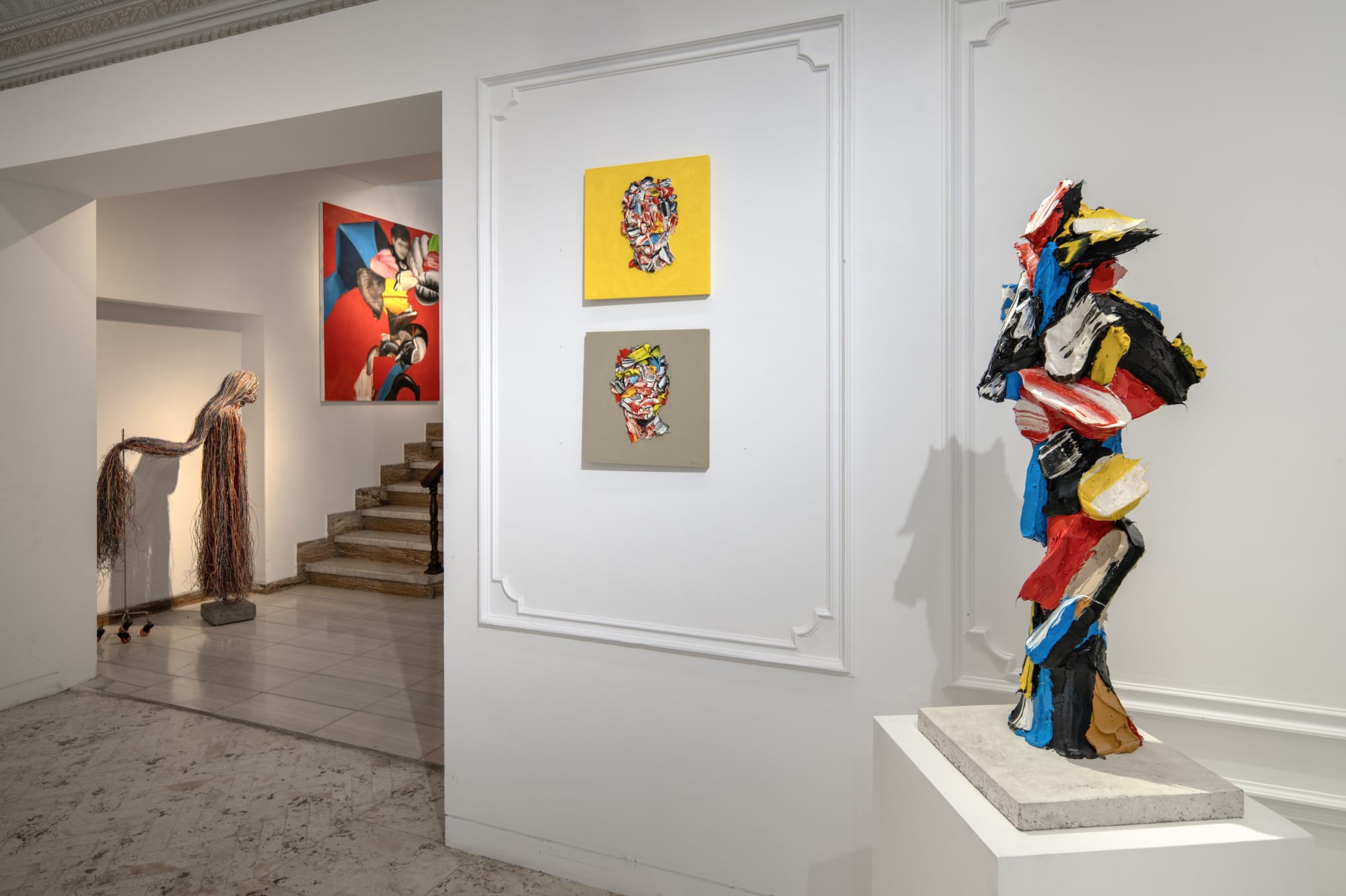Installation View of "Open Studio" a solo presentation of works by Salman Khoshroo.