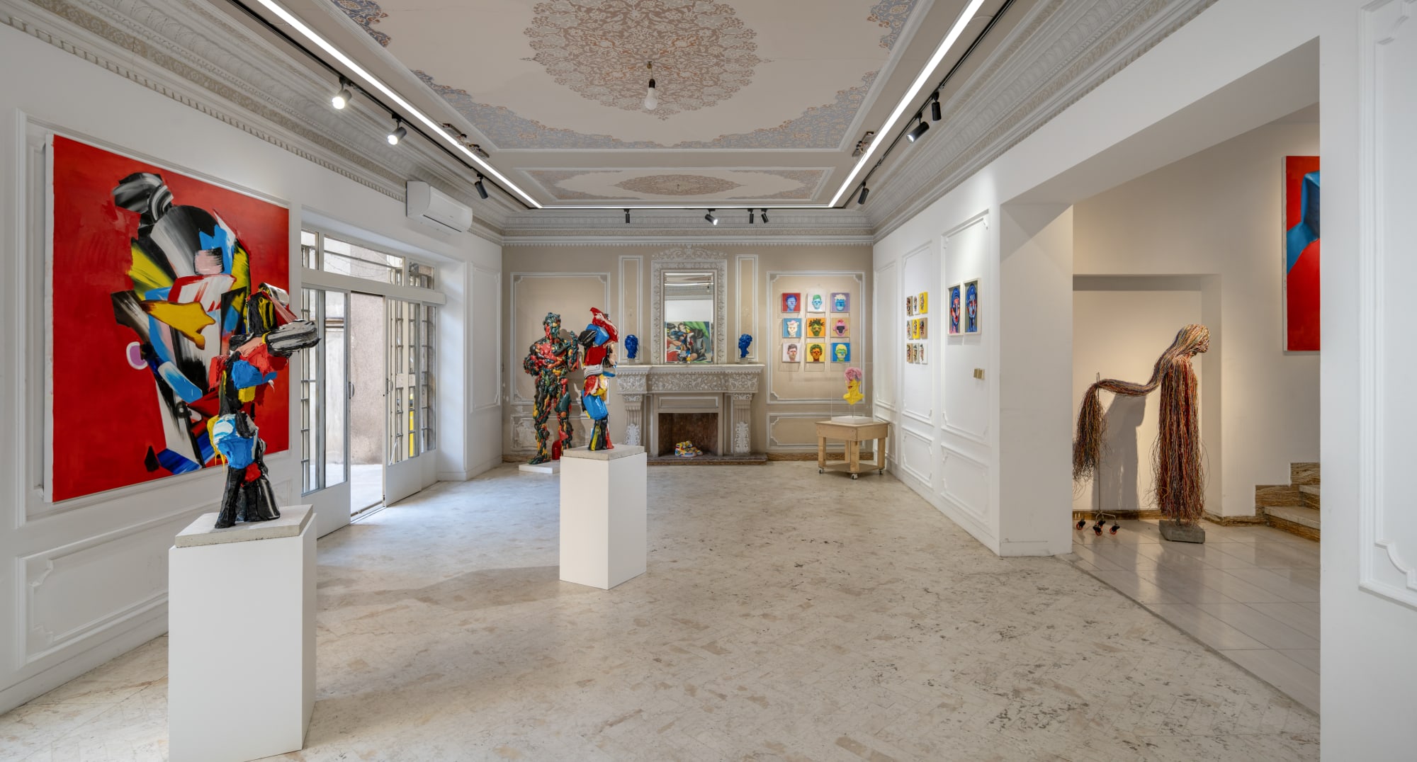 Installation View of "Open Studio" a solo presentation of works by Salman Khoshroo.