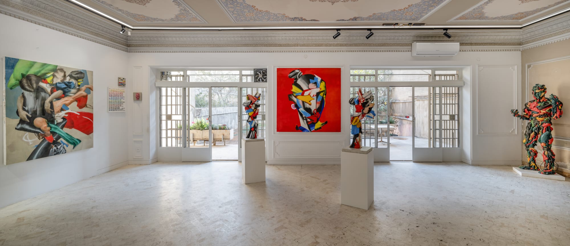 Installation View of "Open Studio" a solo presentation of works by Salman Khoshroo.