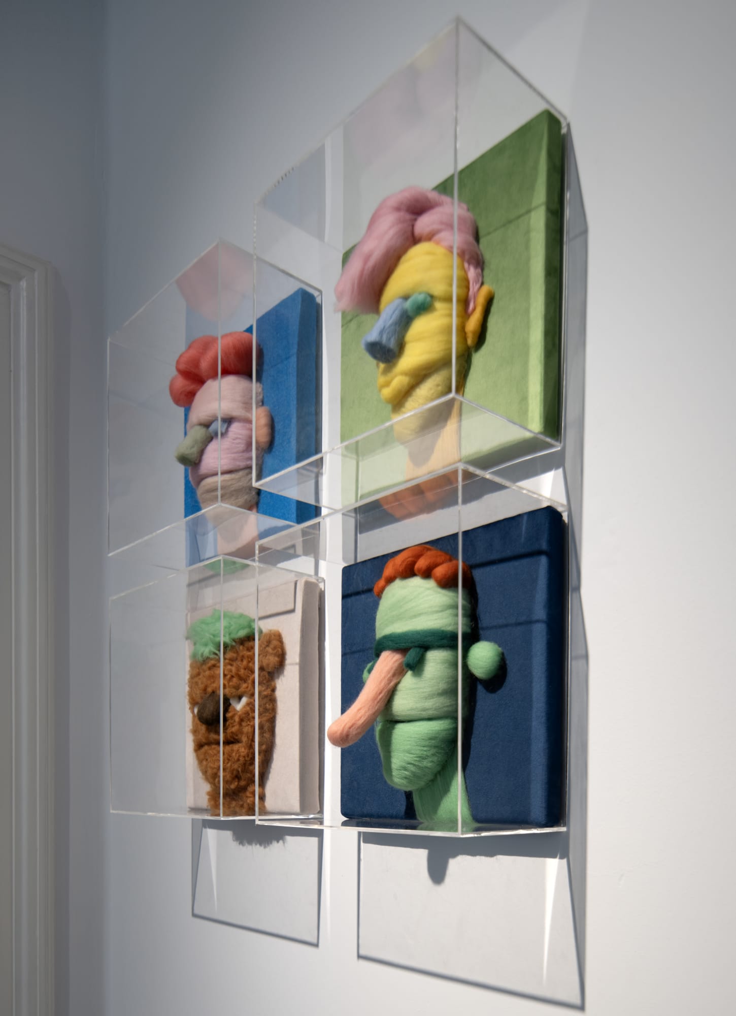 Installation View of "Open Studio" a solo presentation of works by Salman Khoshroo.