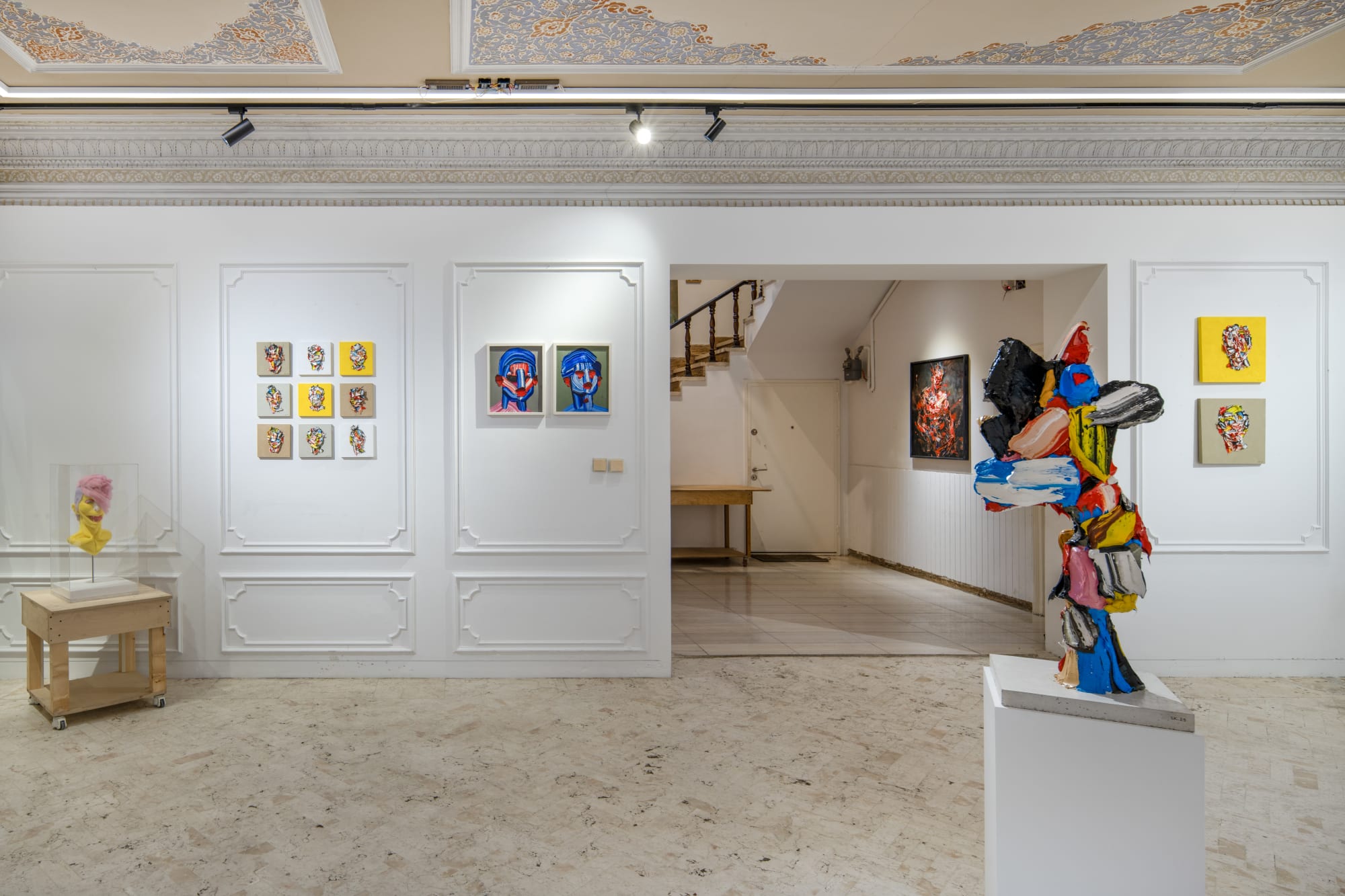 Installation View of "Open Studio" a solo presentation of works by Salman Khoshroo.