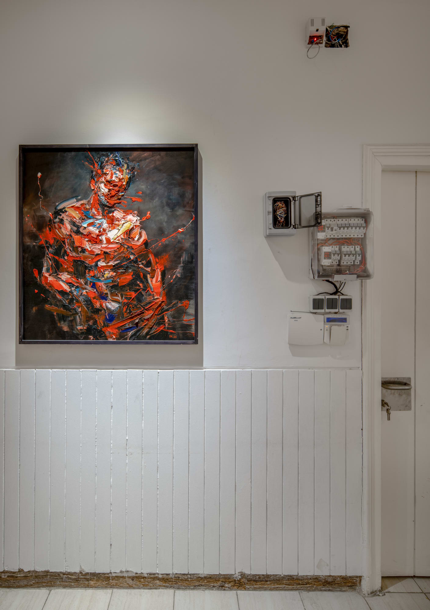 Installation View of "Open Studio" a solo presentation of works by Salman Khoshroo.