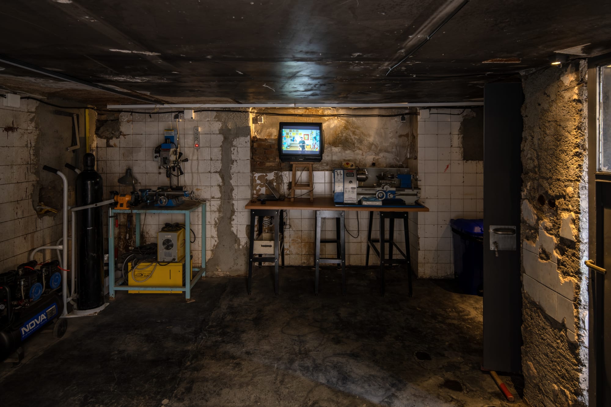 Installation View of "Open Studio" a solo presentation of works by Salman Khoshroo.