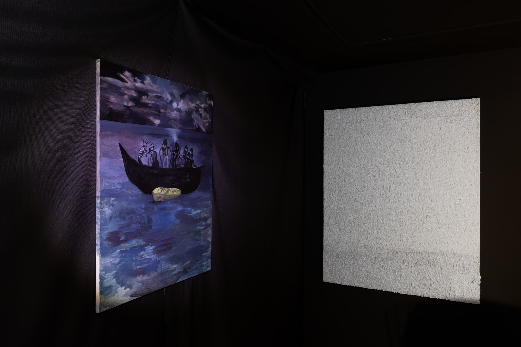 Intsallation View of Blind Elephant a group presentation of works.