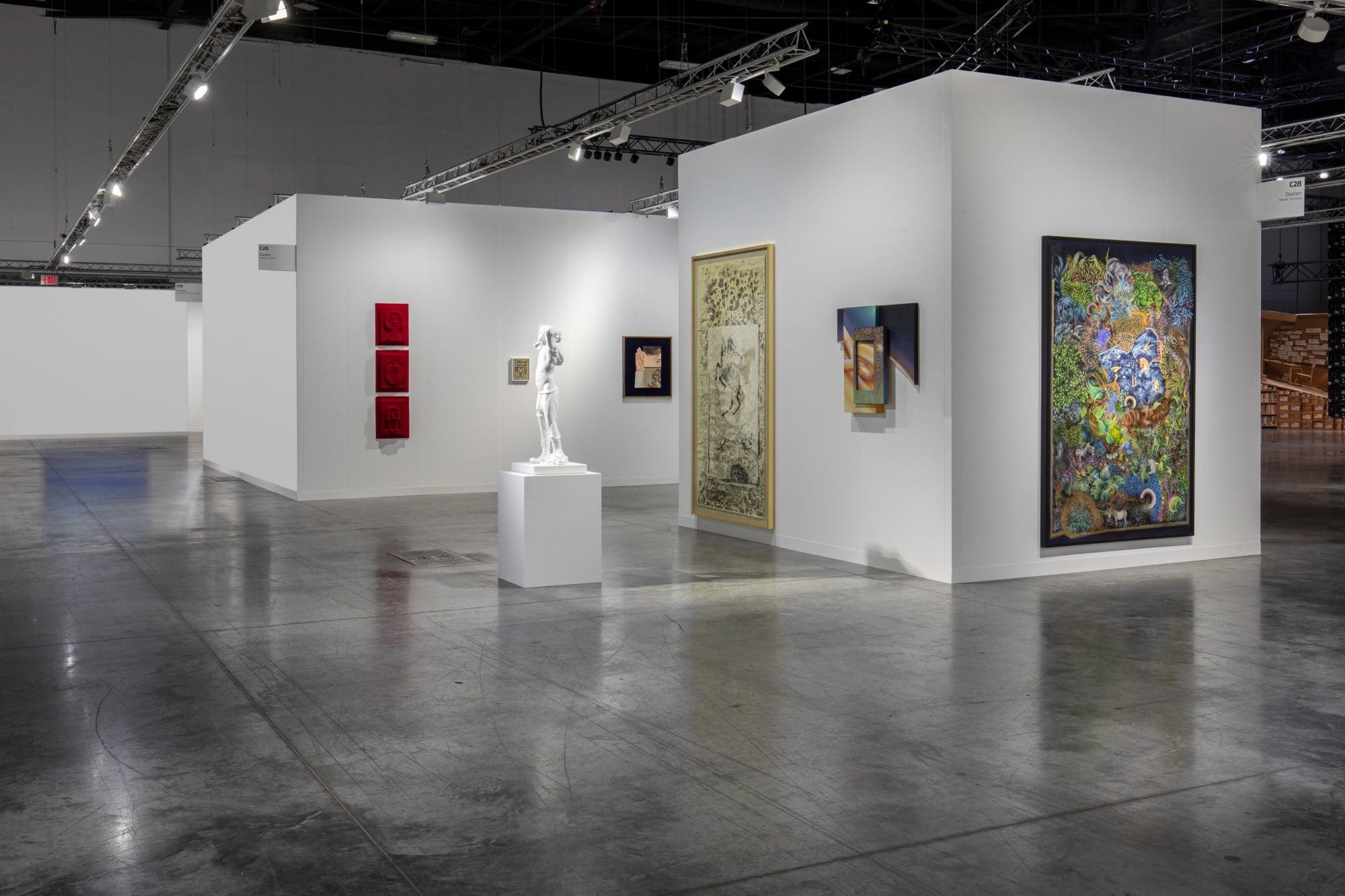 Installation View of Dastan's Booth at Art Basel Miami Beach 2025.