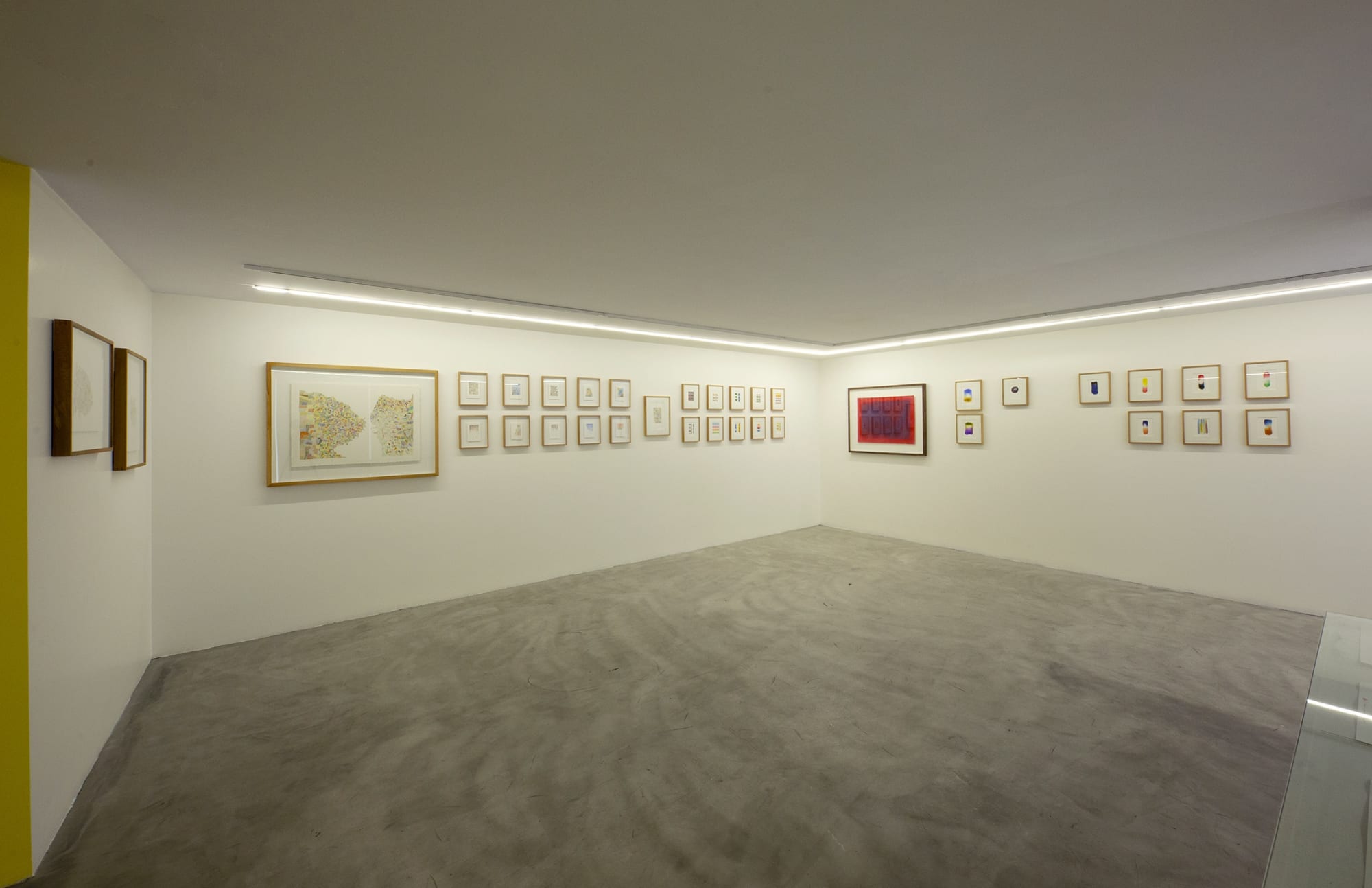 Installation View of A Walk in the Prairie a solo presentation of works by Kiarash Alimi.