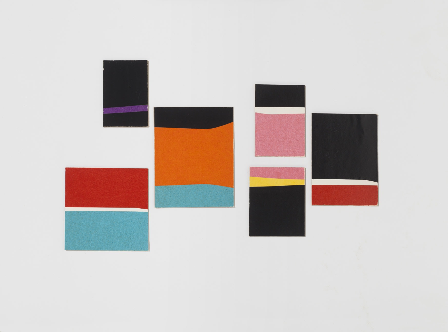 Ralph Coburn, Six Panel Participatory Collage, 1962