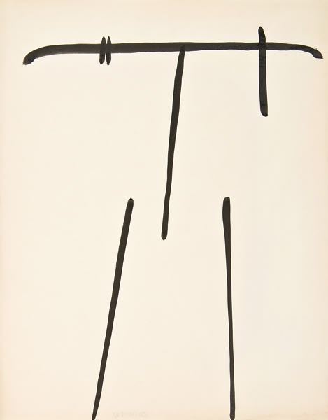 Ralph Coburn, Landscape, July 1949