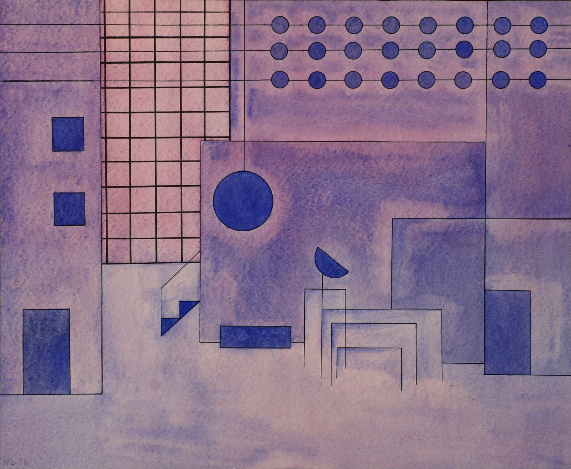 Hannes Beckmann, Bauhaus Stage Design , 1932