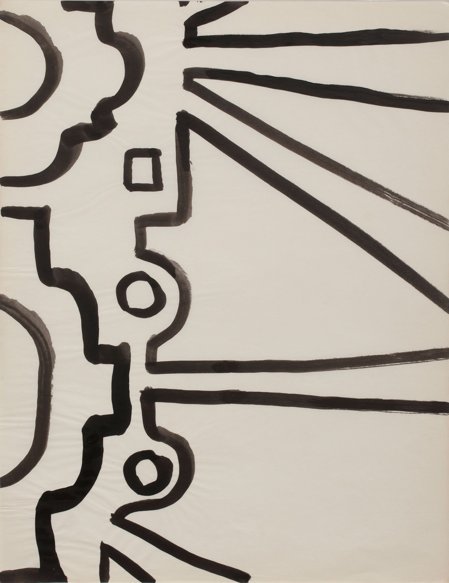 Ralph Coburn, Garden - Paris, c, 1949-50