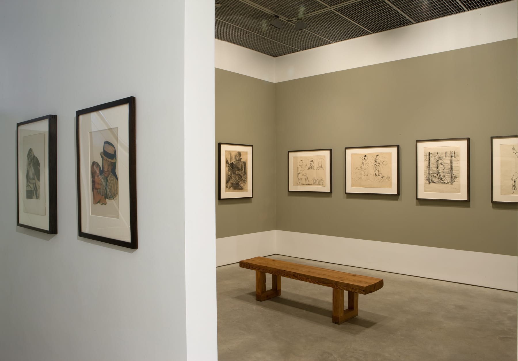 George Grosz's exhibition