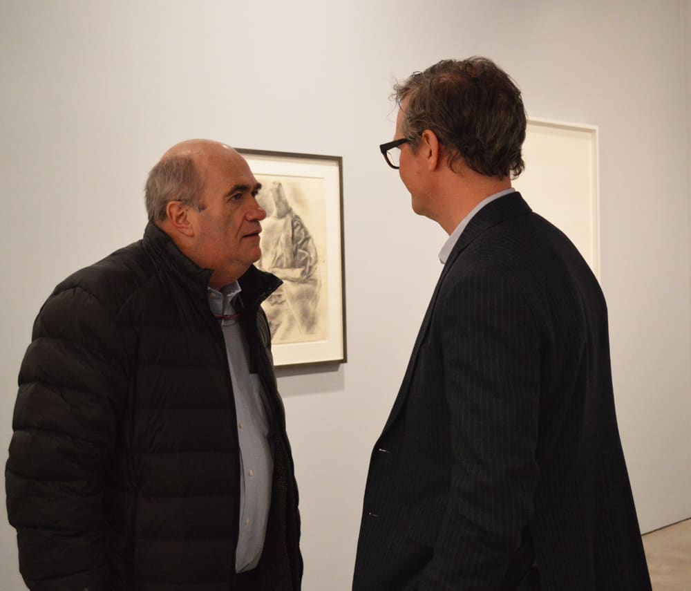 Colm Tóibín and David Nolan