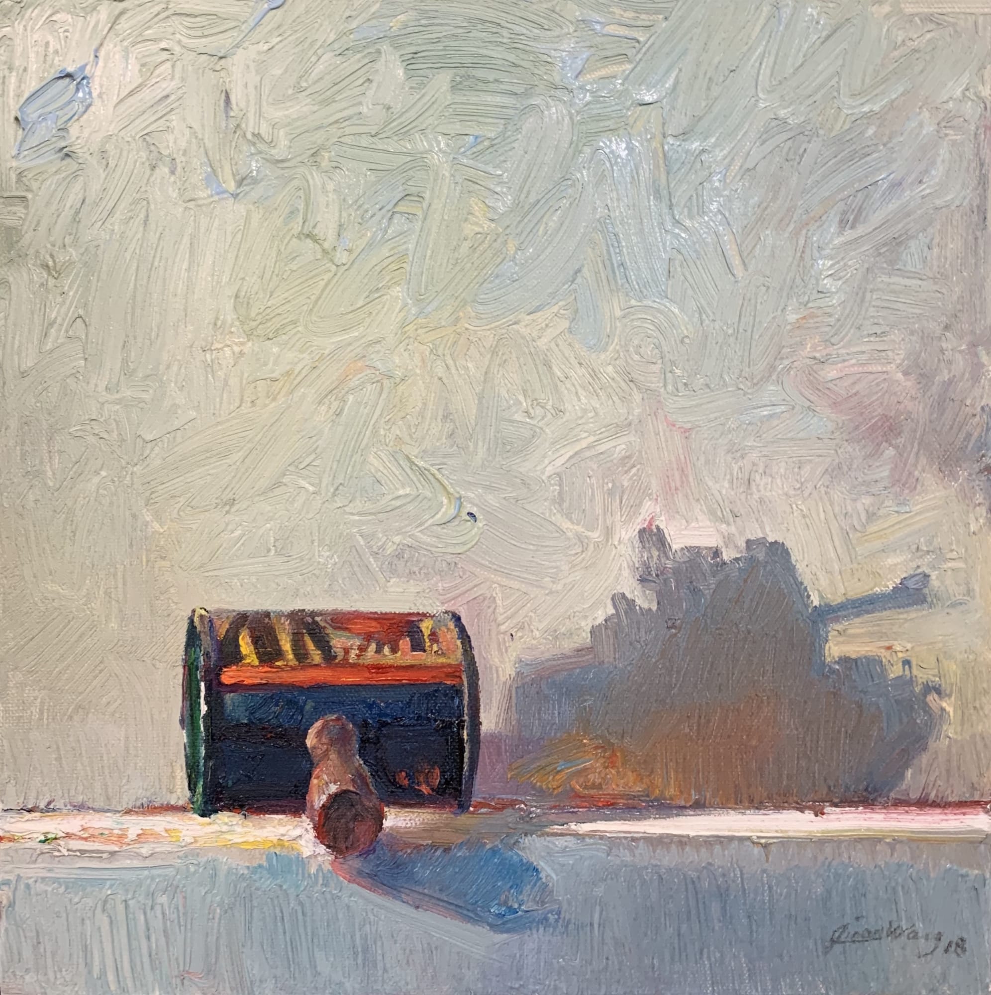 Jian Wang The Magic of A Child's Mind: Tin Toy & Tank