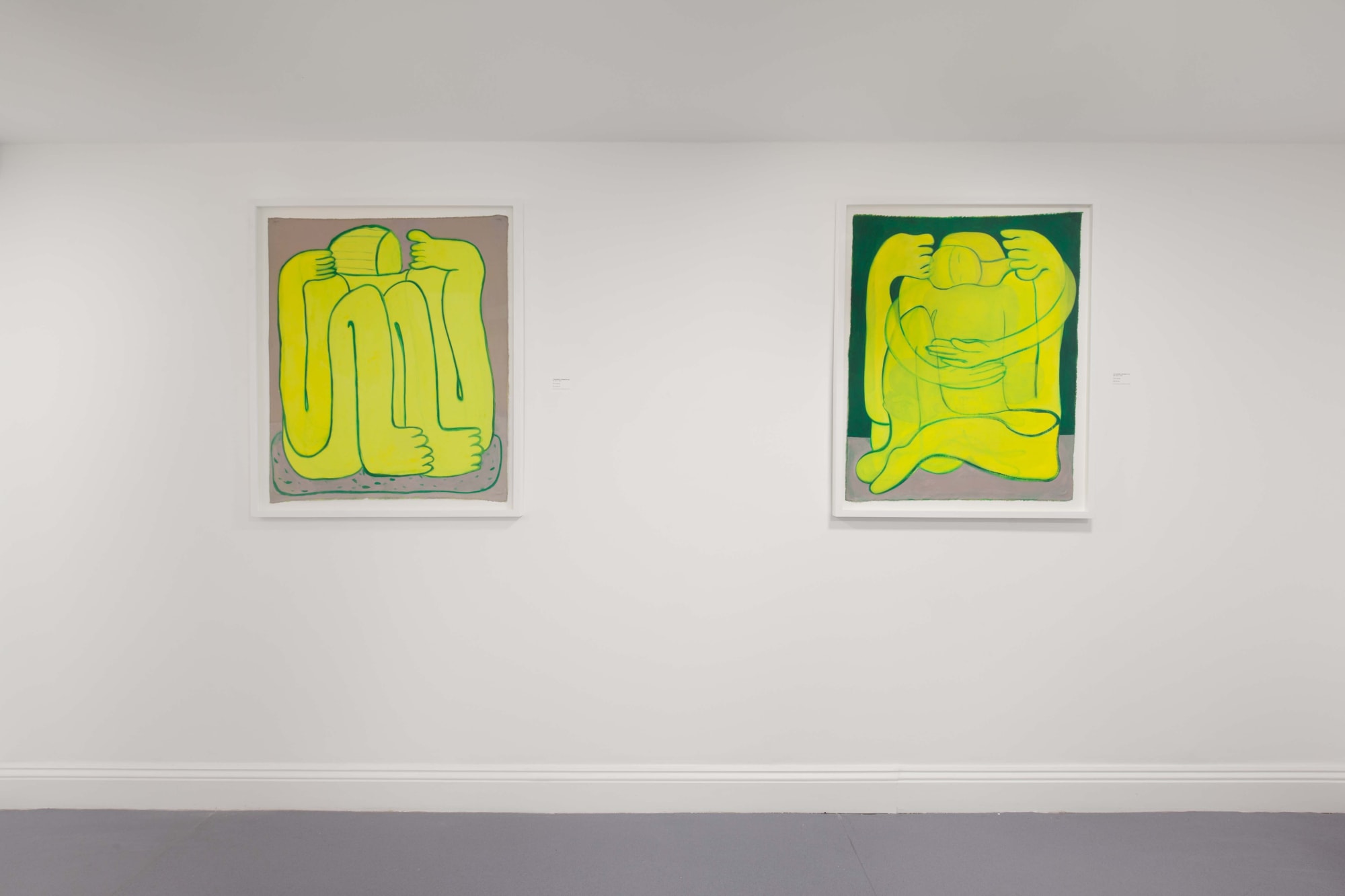 Tahnee Lonsdale mr mrs Oil on canvas painting contemporary art exhibition tender loin Dellasposa Gallery london