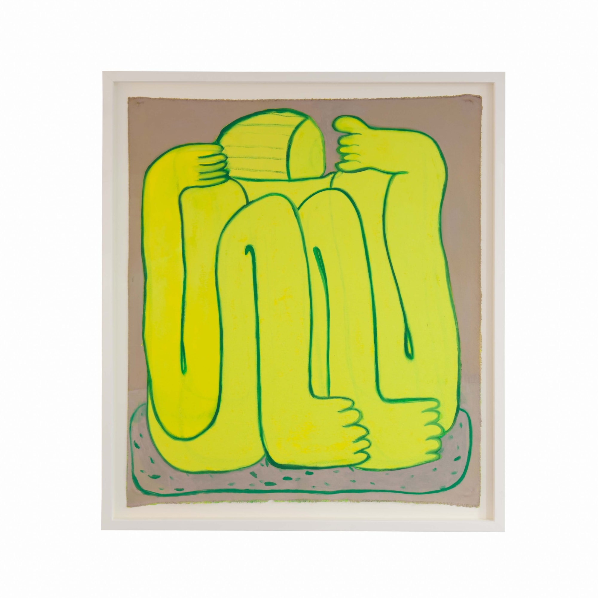 Tahnee Lonsdale Mr Oil on canvas Dellasposa Gallery London Exhibition contemporary art abstract tender loin