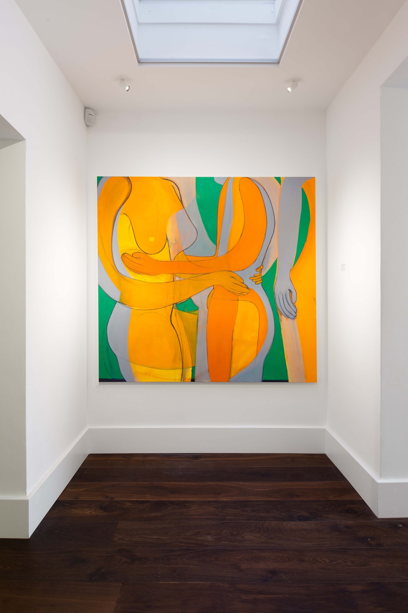 Tahnee Lonsdale symbiotic Oil on canvas Dellasposa Gallery London Exhibition contemporary art abstract tender loin