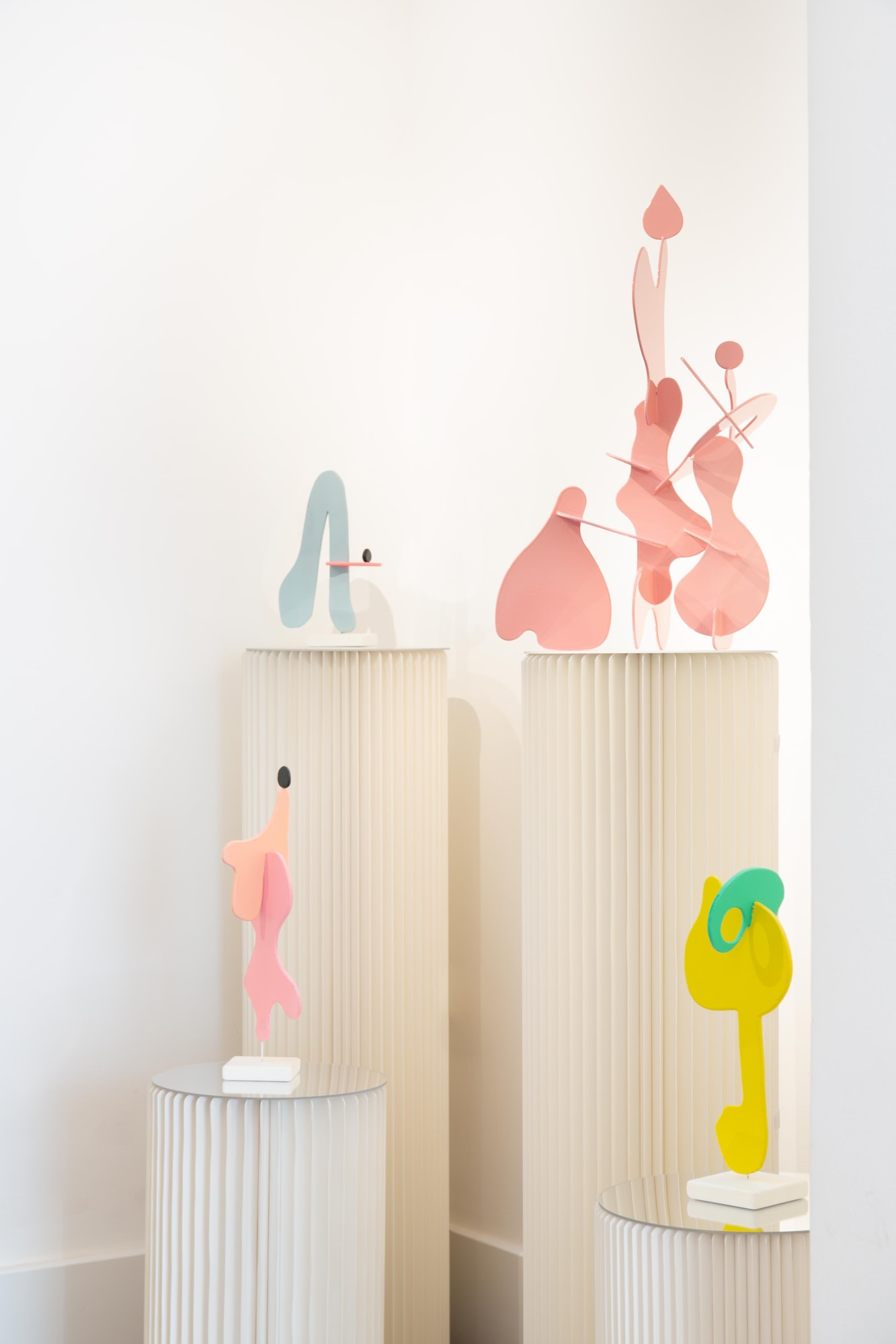 Misha Milovanovich The Shape Of Colour Exhibition Dellasposa Gallery London Contemporary Art Sculpture