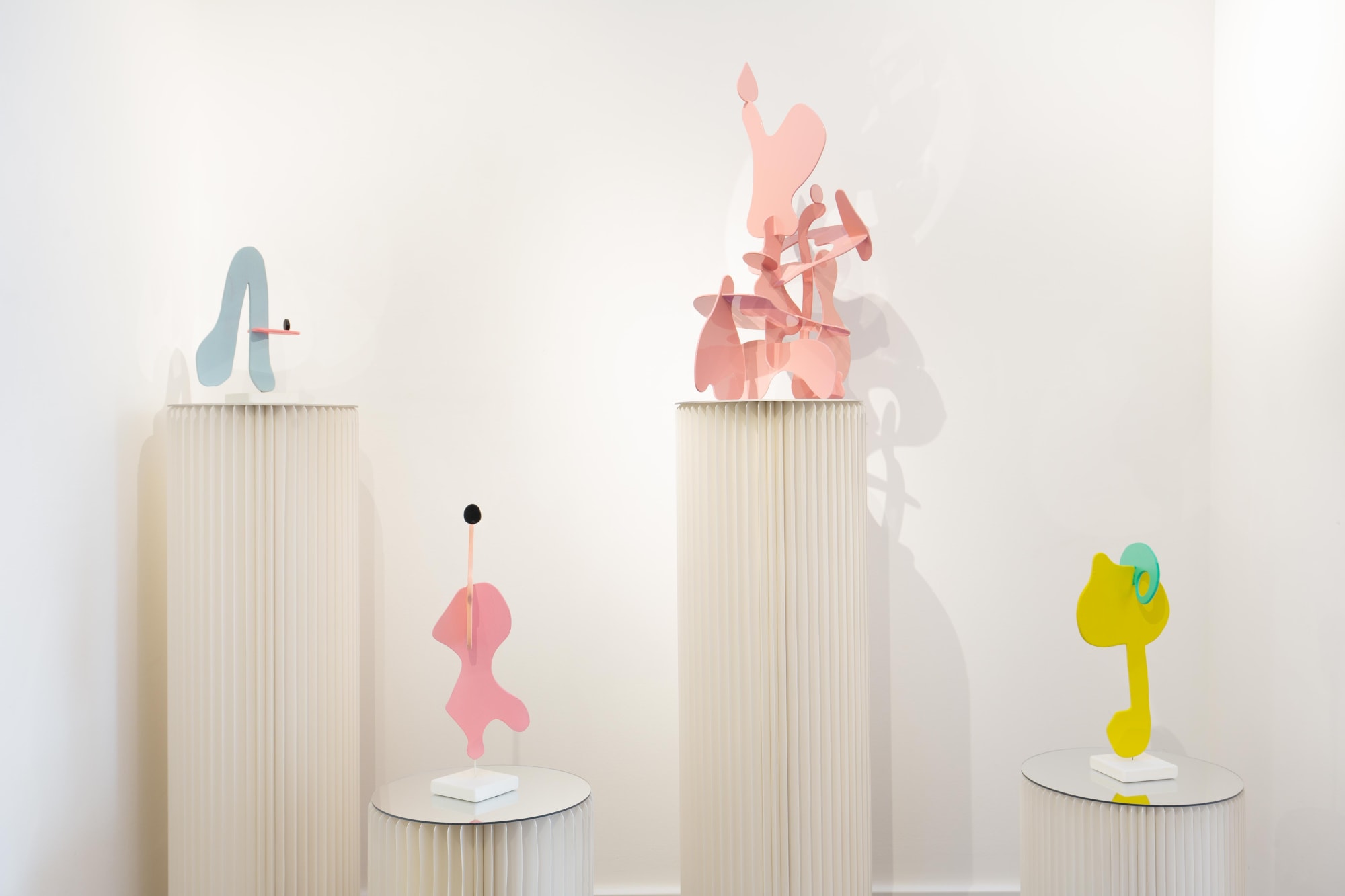 Misha Milovanovich The Shape Of Colour Exhibition Dellasposa Gallery London Contemporary Art Sculpture