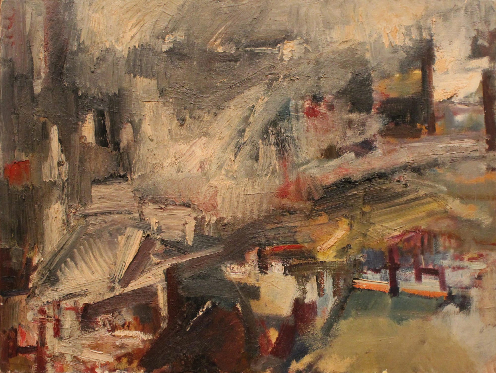 Dennis Creffield, From the Roof of the Royal Observatory, 1959