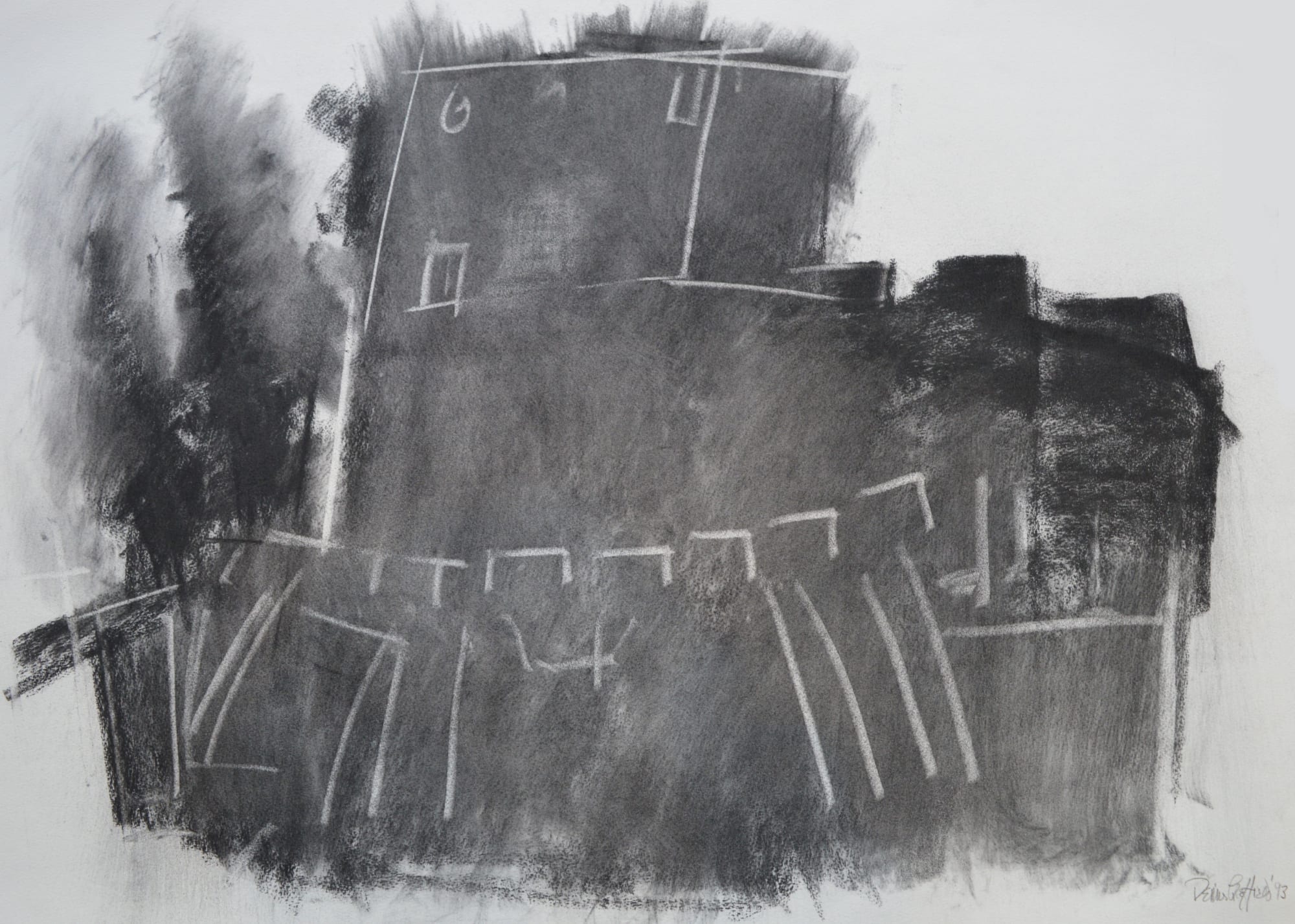 Dennis Creffield, Jerusalem: David’s Citadel, Jaffa Gate