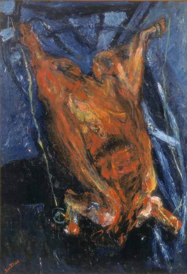 Chaïm Soutine, Le Bœuf, circa 1925 Stedelijk Museum, Amsterdam