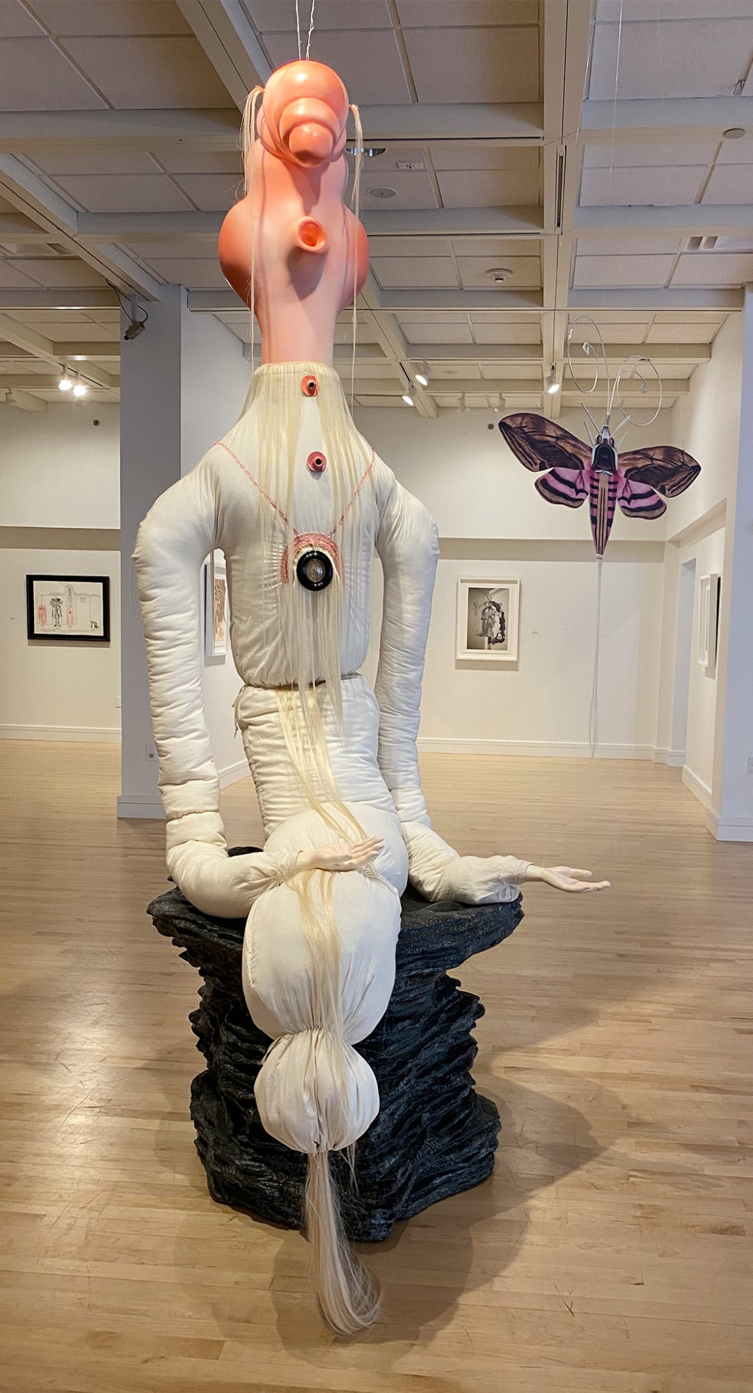 Metamorphosis, enlarged figure from my "Alice in Dystopia" stop motion video