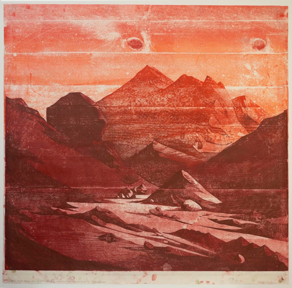 Matt Colaizzo, Rubble Piles from the I-95 Onramp Construction at Richmond Street, Philadelphia, Pennsylvania