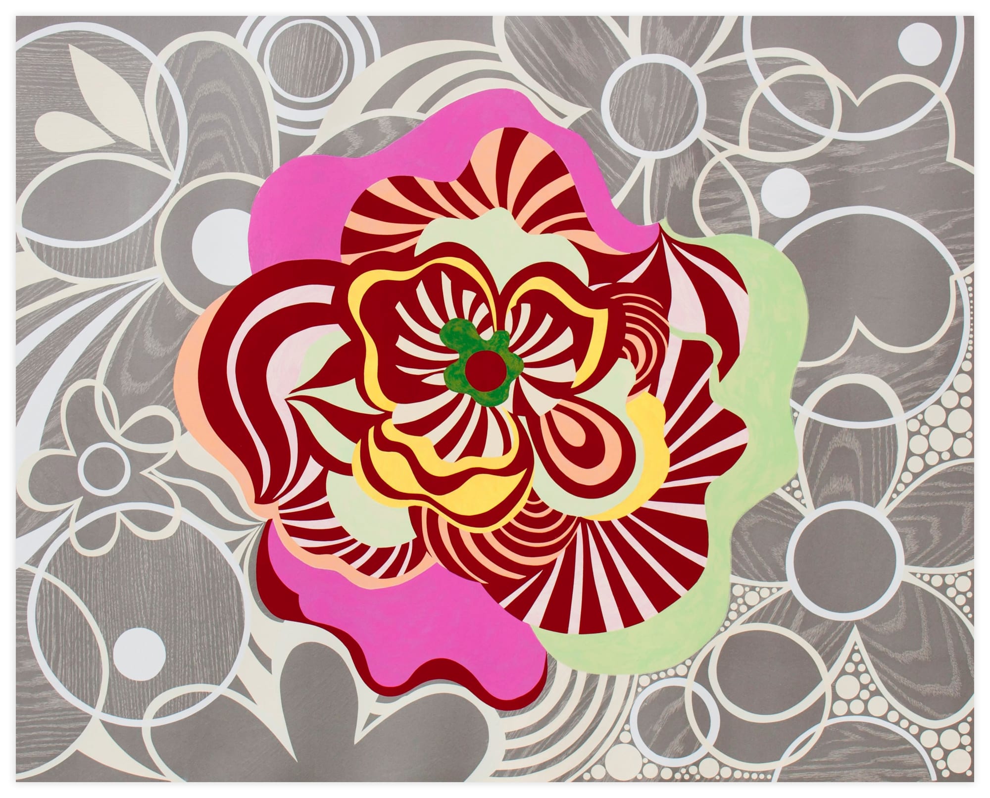 Beatriz Milhazes Durham Press Water Dreaming Woodblock Silkscreen Edition Print