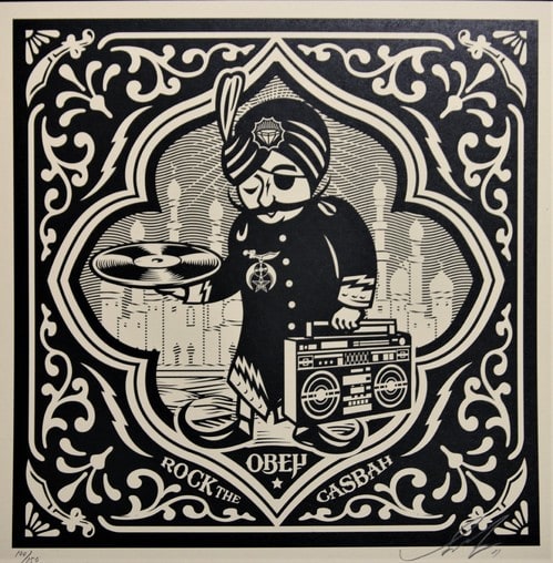Shepard Fairey, Rock the Casbah, 2011
