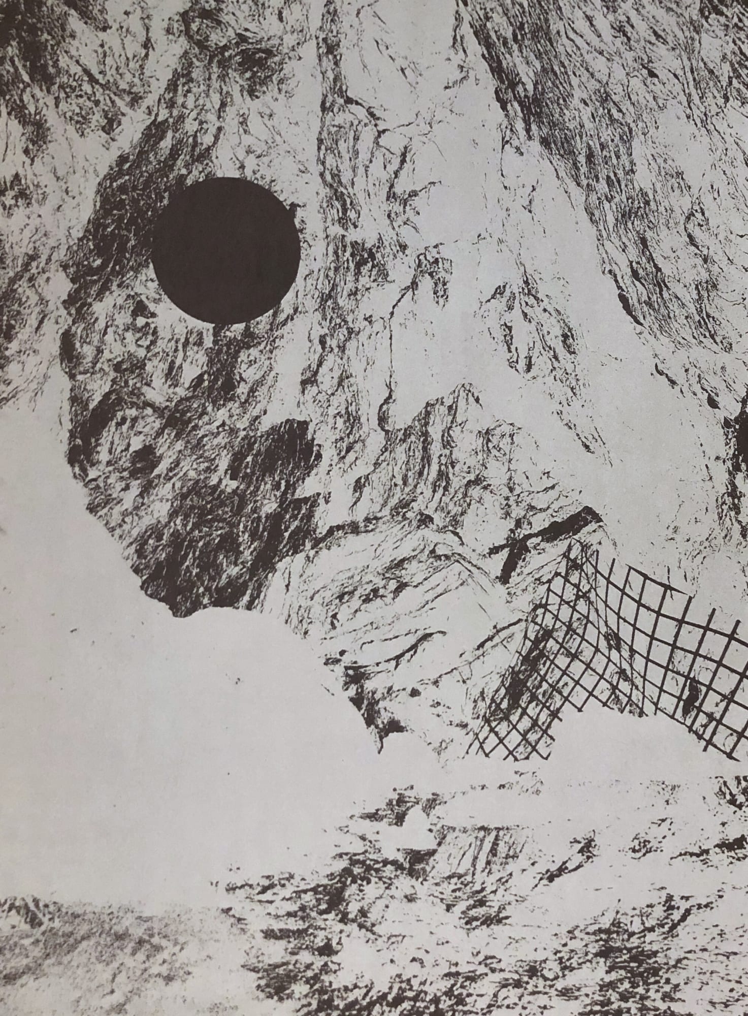 Christmas Secret Bid Auction 2022, LOT XX: Rebecca Holmes - Crystal Cove (silver on black), 2021