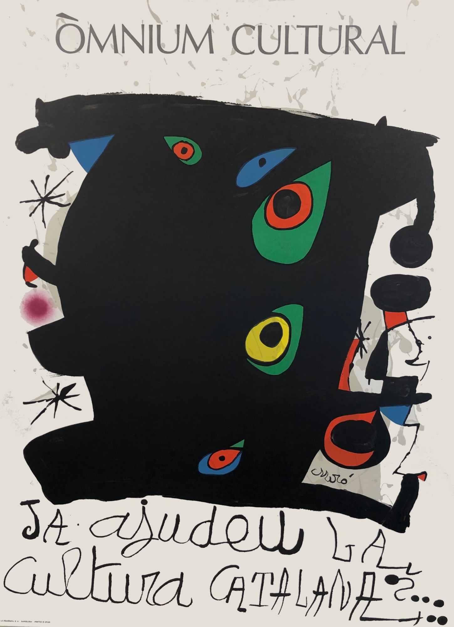 Joan Miró, Omnium Cultural, 1974