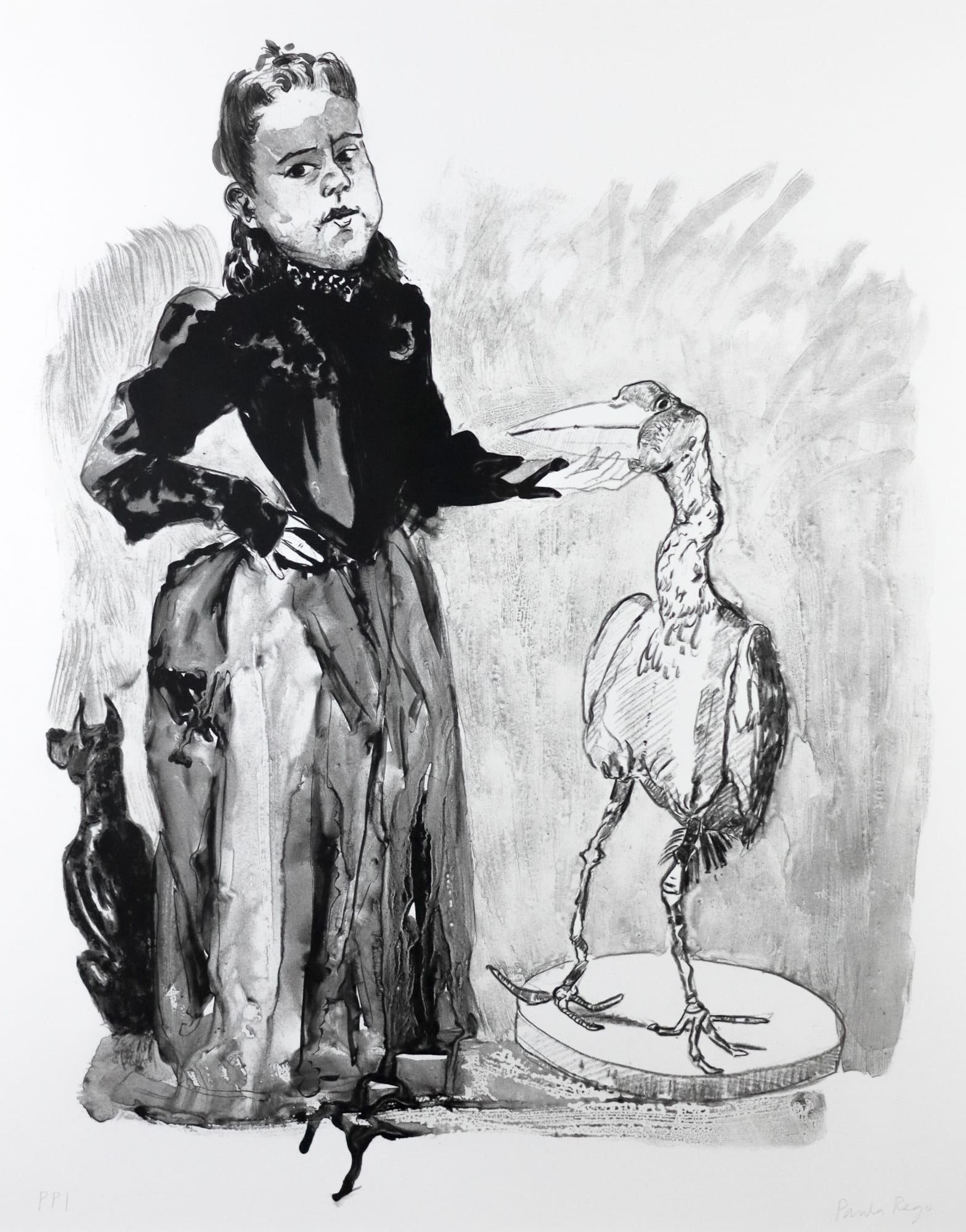 Paula Rego, Carmen and Bird, 1997