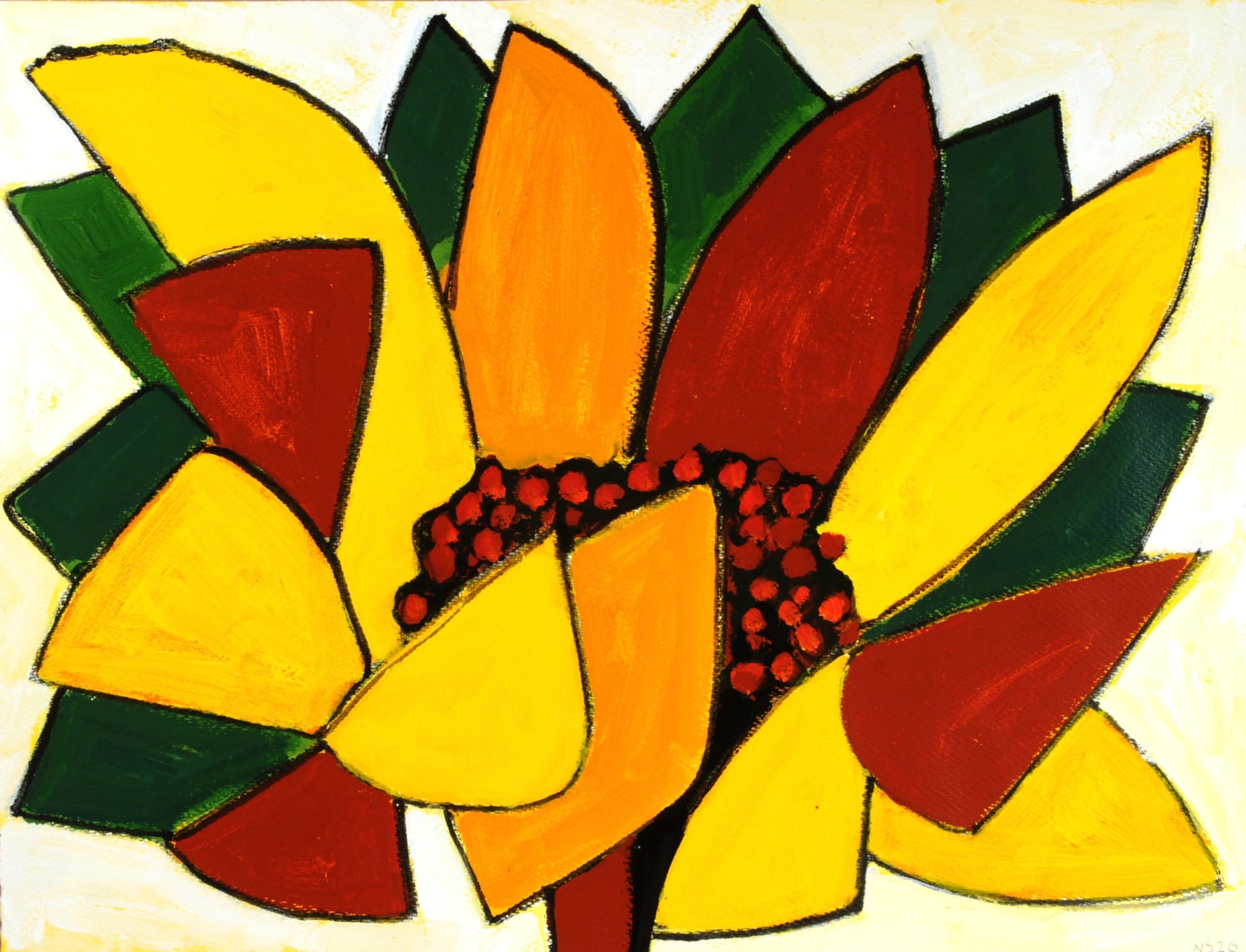Nigel Swift, Untitled 342 (Sunflower) , 2020