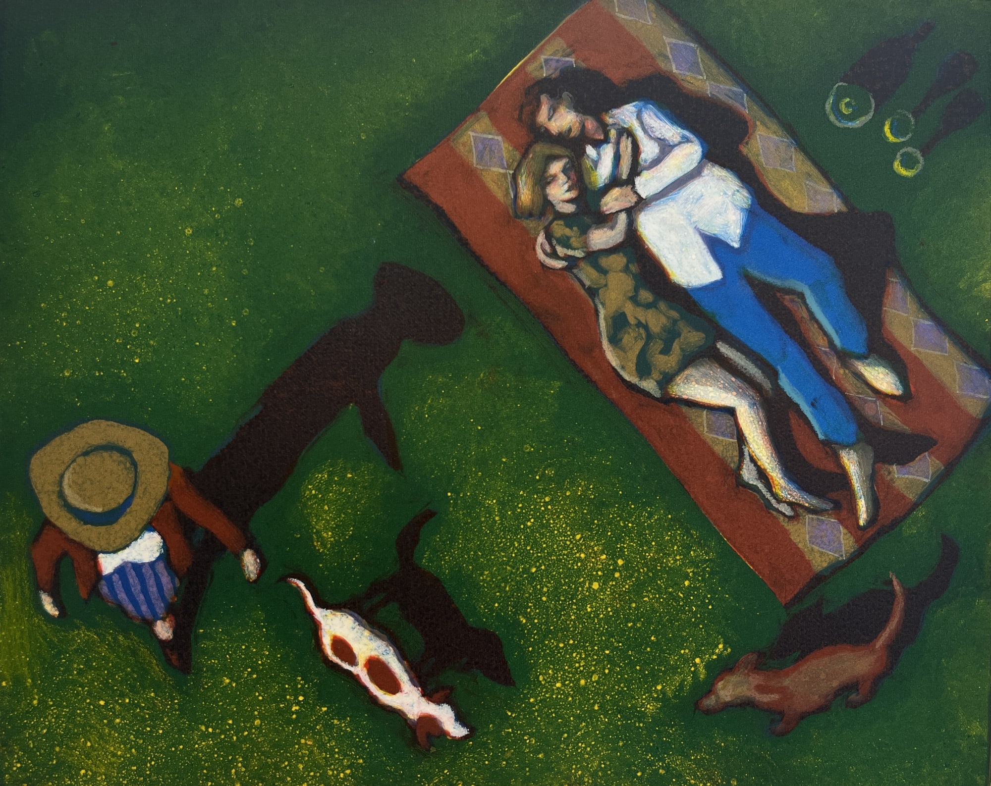 Summer Secret Bid Auction 2022, Barratt - Walking the Dog, 2014