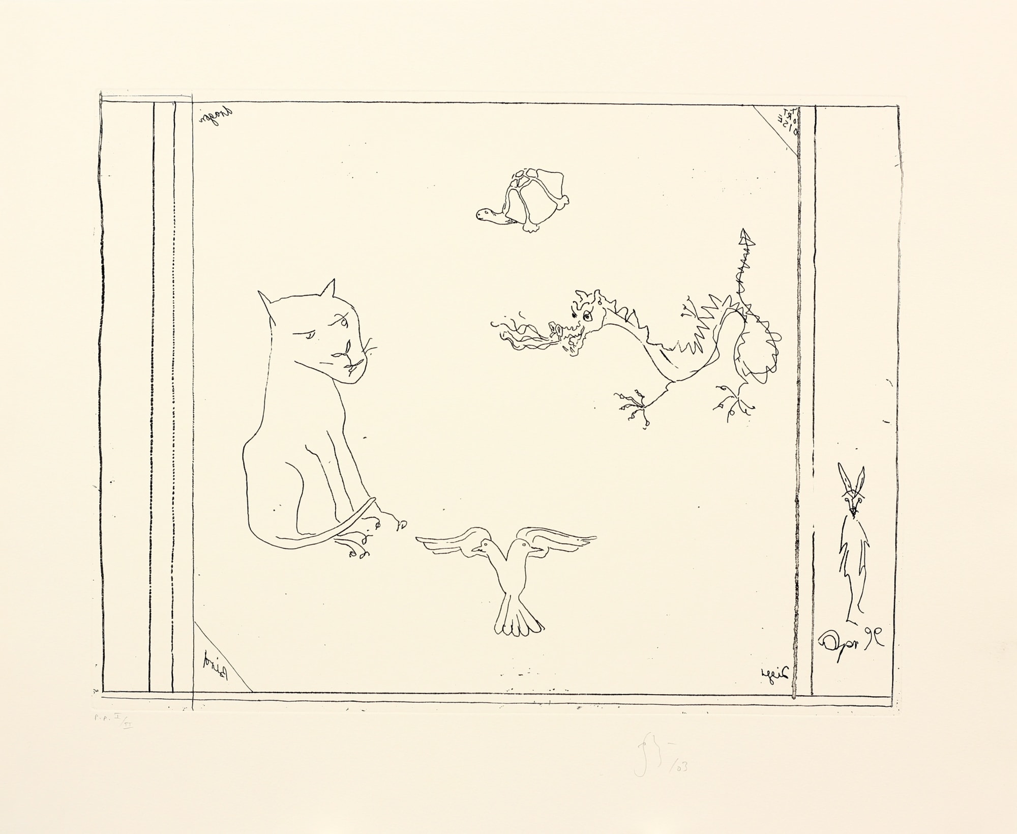 Barry Flanagan, Fung Sui, 2003