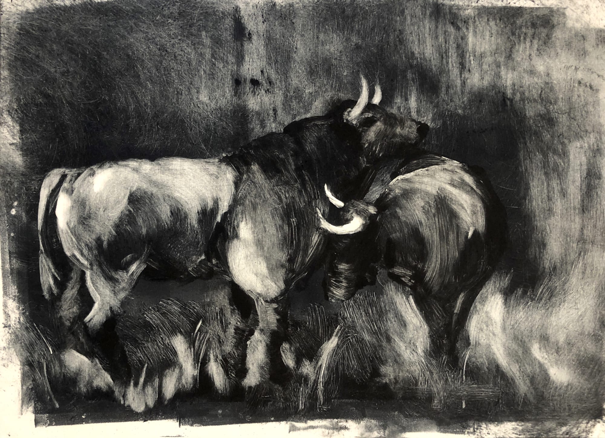 Summer Secret Bid Auction 2022, Cascón - The Loving Bulls, 2022