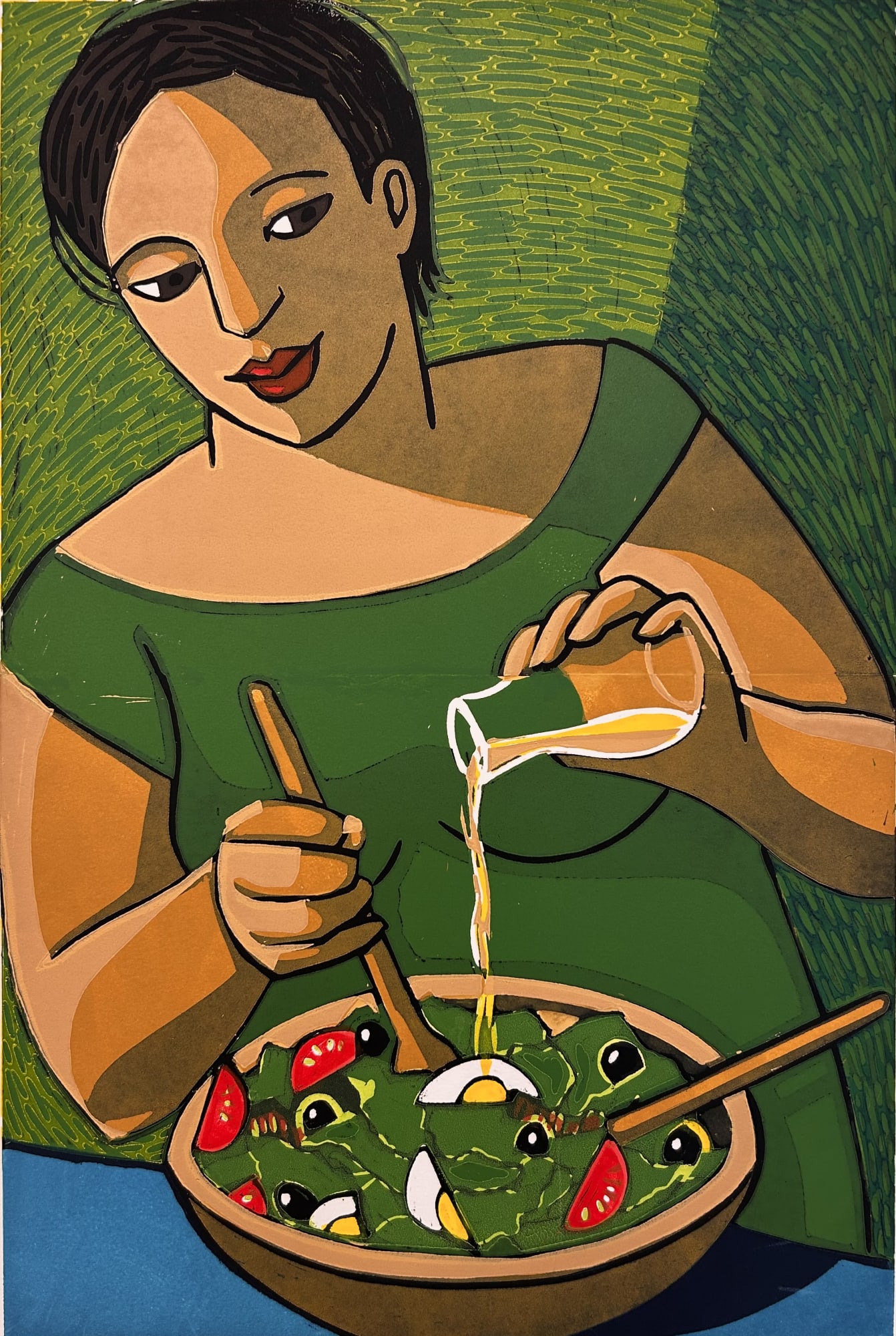 Anita Klein Studio Sale, The Salad, 2016